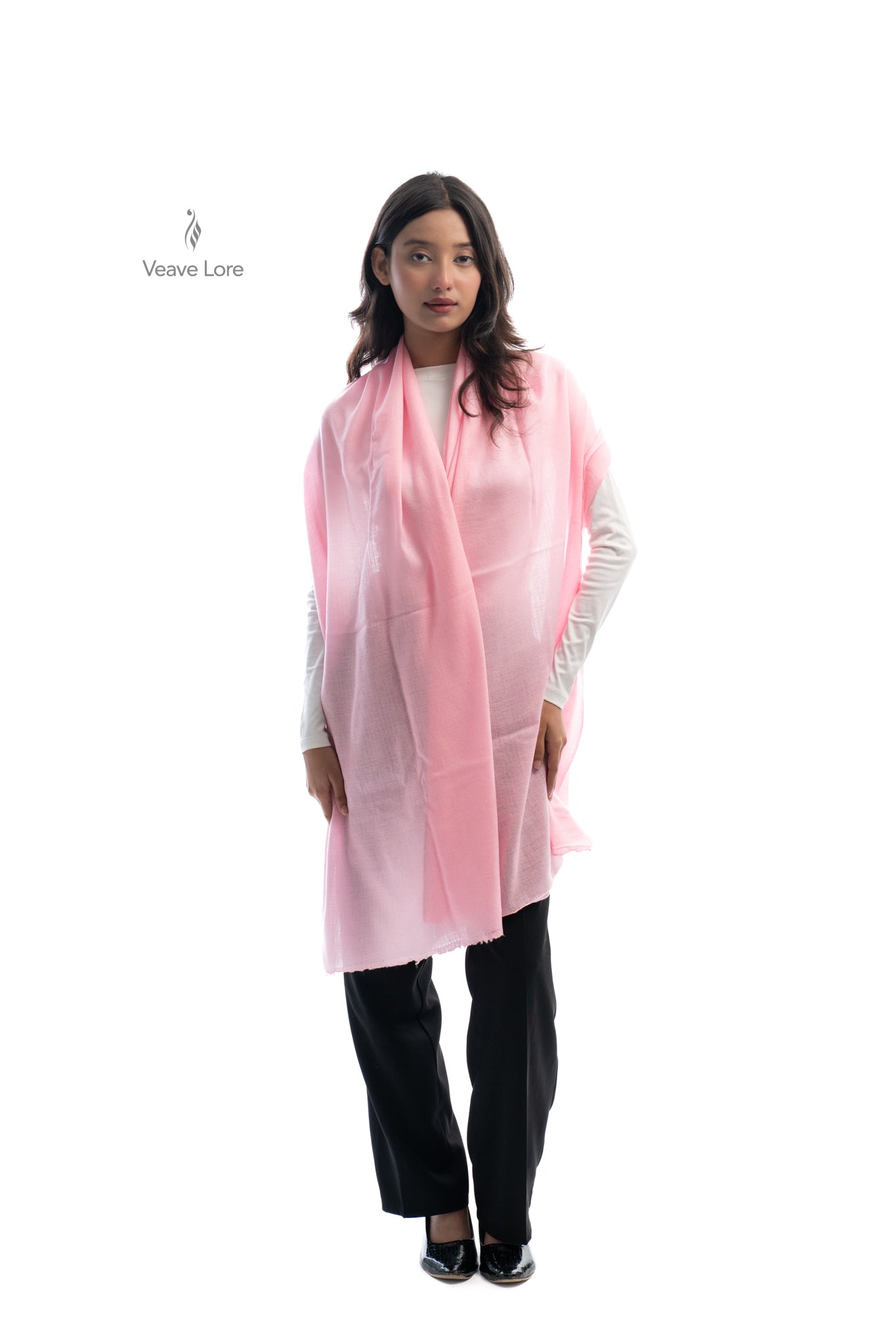 Rangeen Palette Fine Wool Shawl