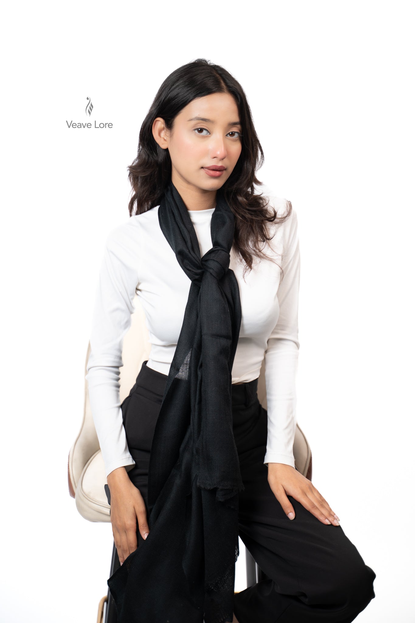 Rangeen Palette Fine Wool Shawl