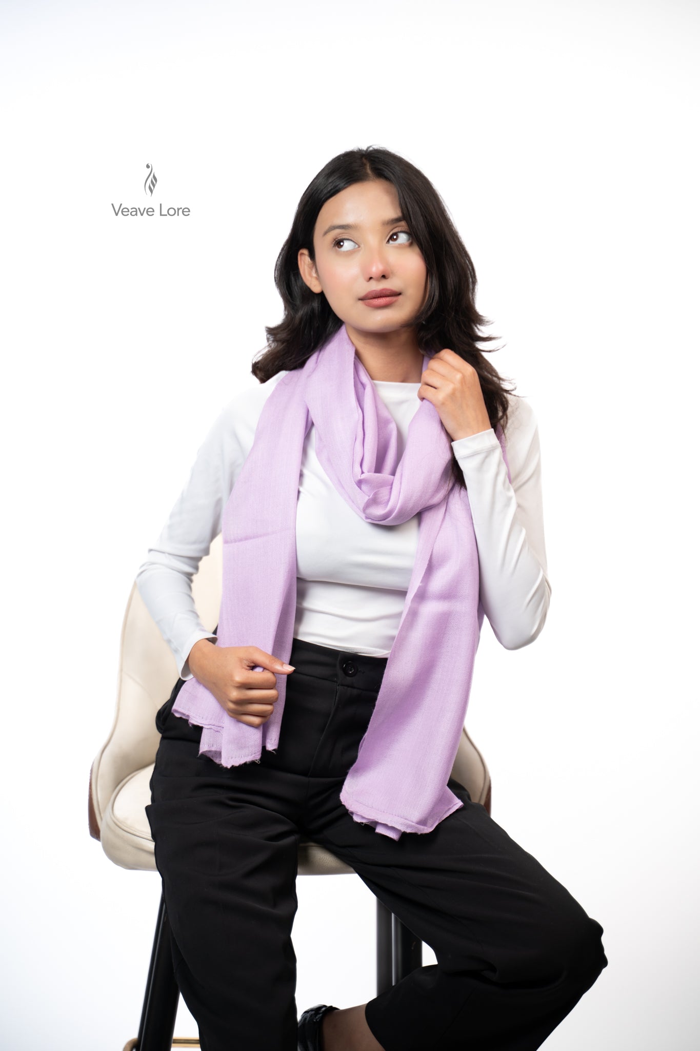 Rangeen Palette Fine Wool Shawl