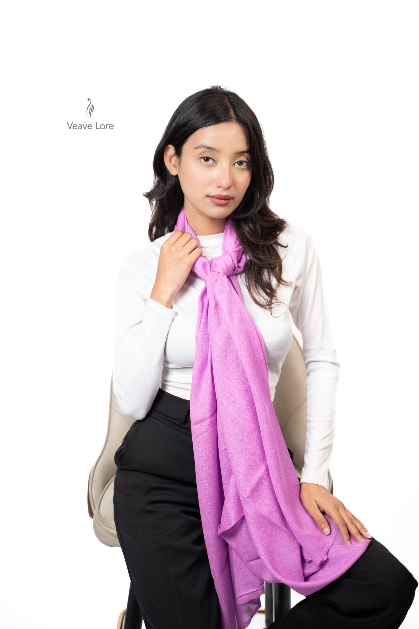 Rangeen Palette Fine Wool Shawl