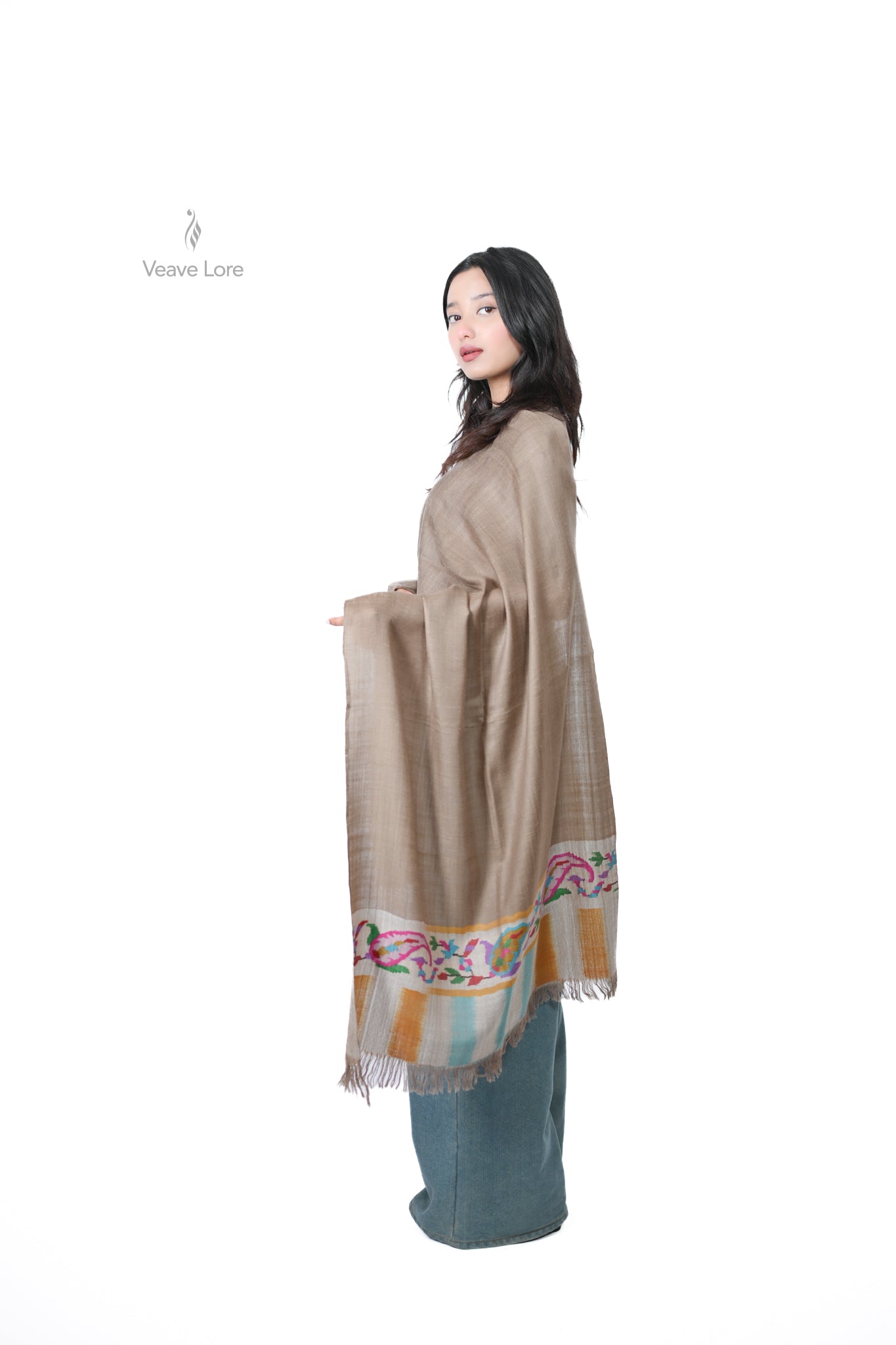 The Earthen Garden Pashmina Stole
