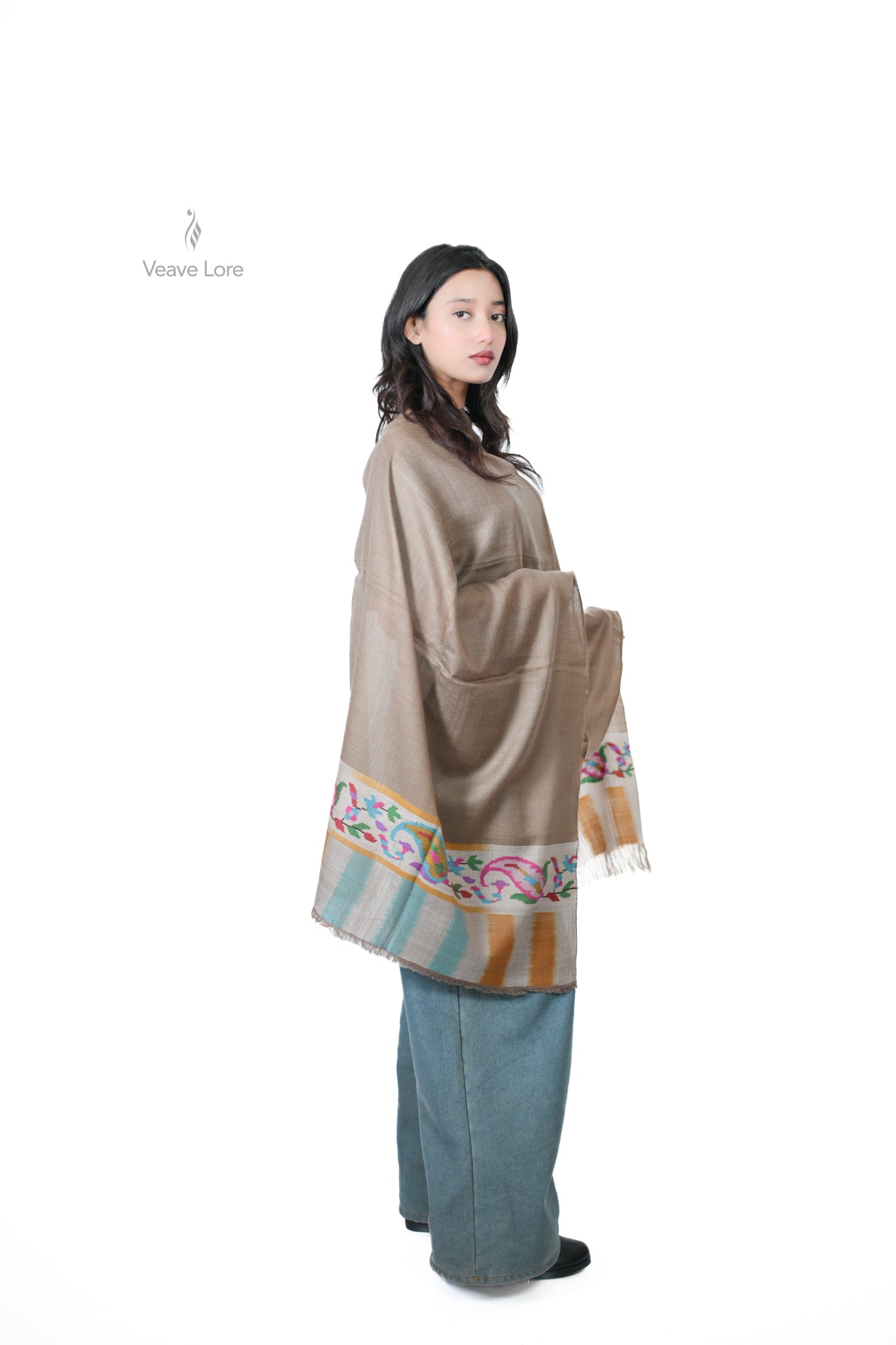 The Earthen Garden Pashmina Stole