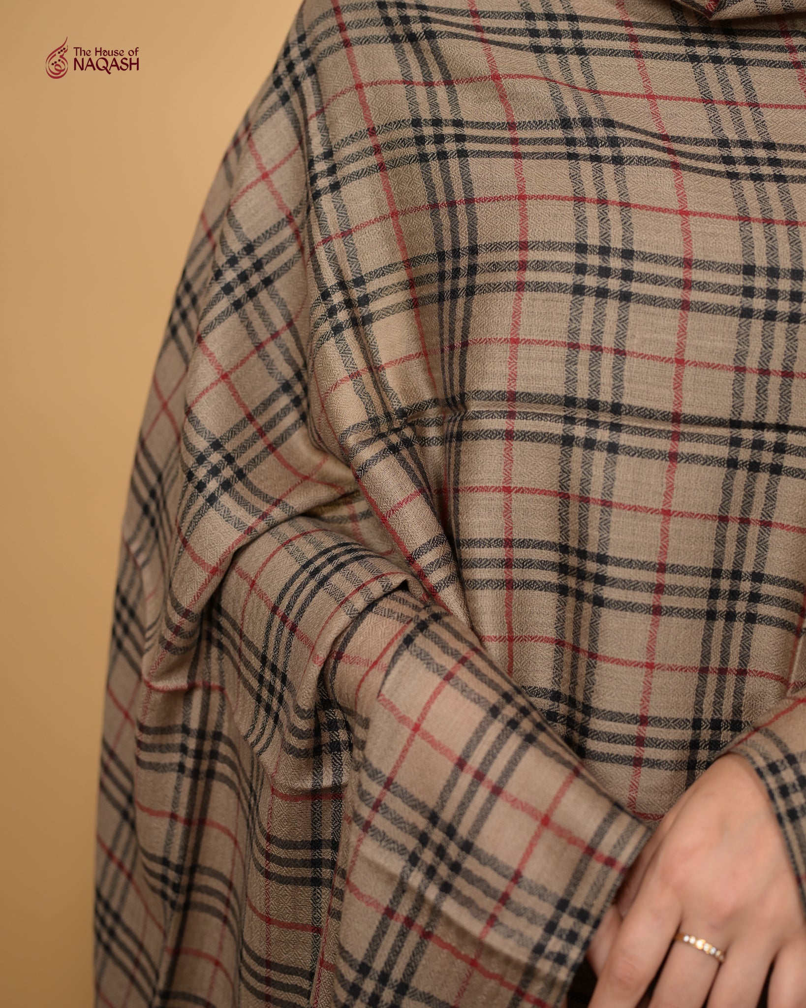 Espresso Shadow Stripes Wrap