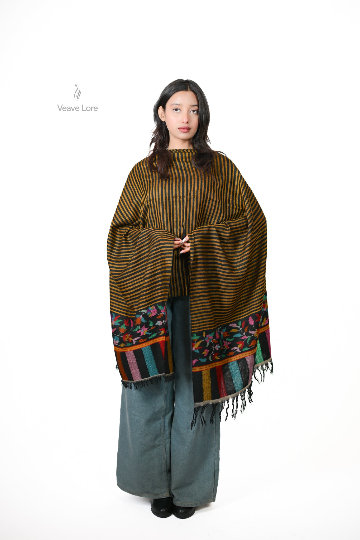 Shab-o-Roz — Night & Day Pashmina Stole