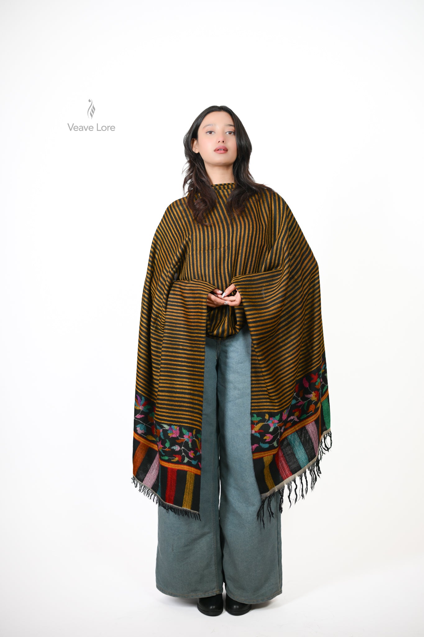 Shab-o-Roz — Night & Day Pashmina Stole