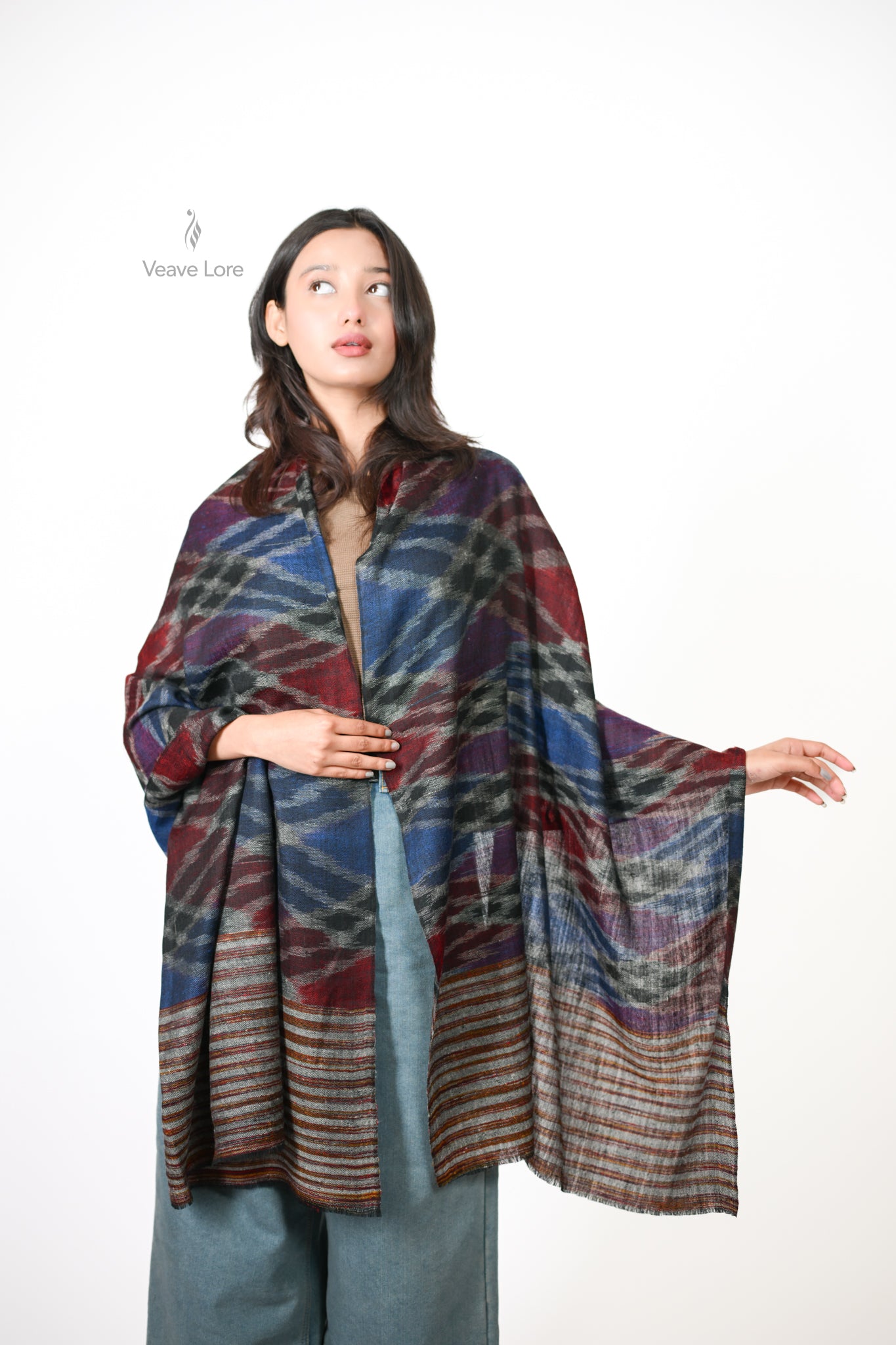 Rang-e-Khizan Pashmina Stole