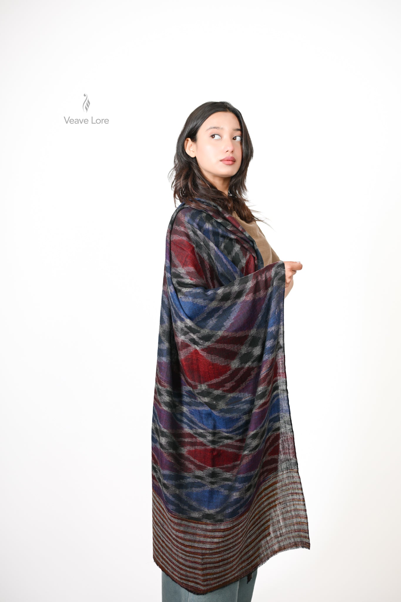 Rang-e-Khizan Pashmina Stole