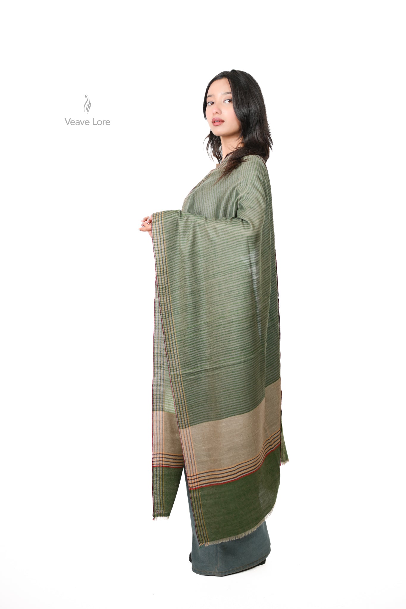 Sabz-e-Sehra Pashmina Stole