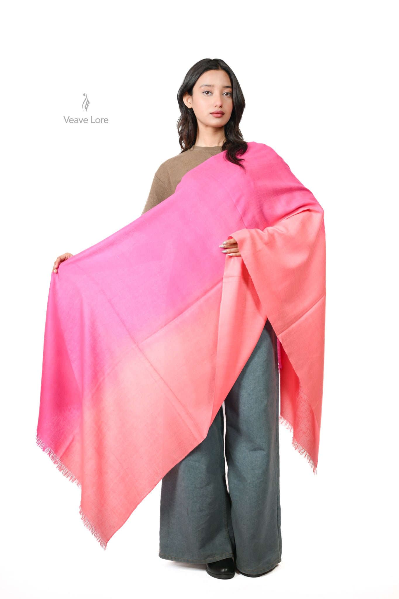 Gulnar-e-Shafaq Pashmina Stole