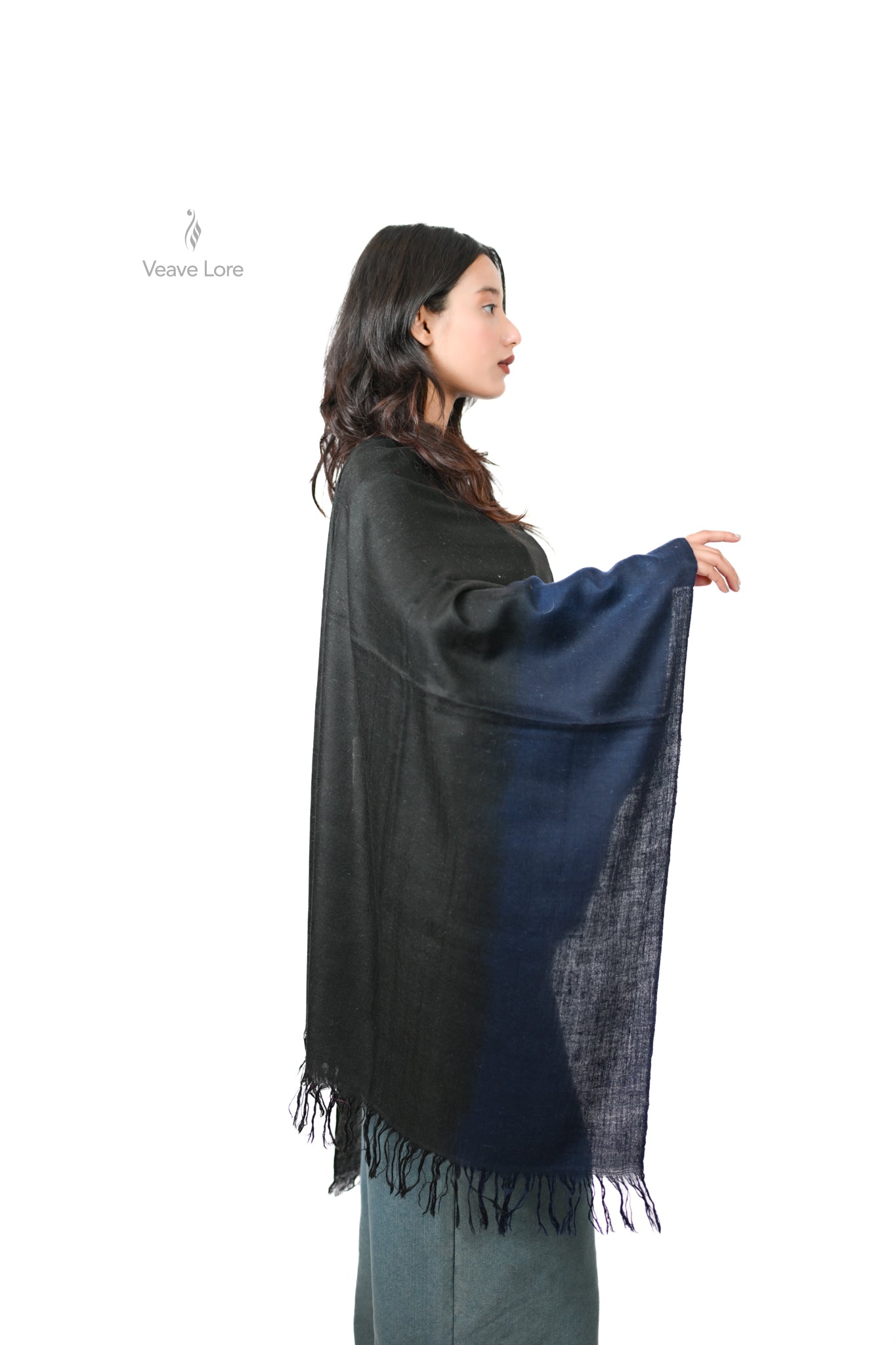 Shab-e-Neel Pashmina Stole