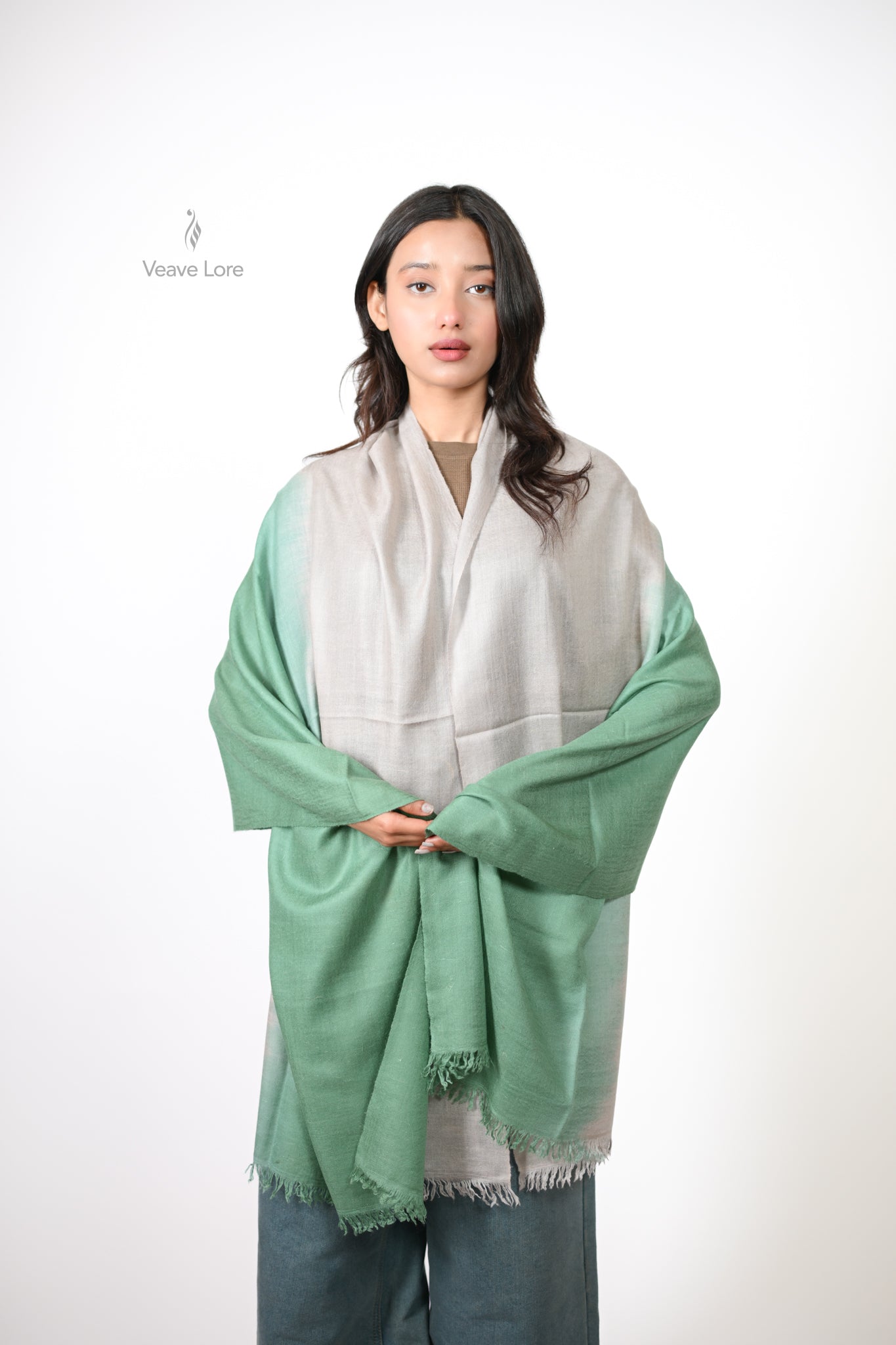Sabz-e-Sahar Pashmina Stole