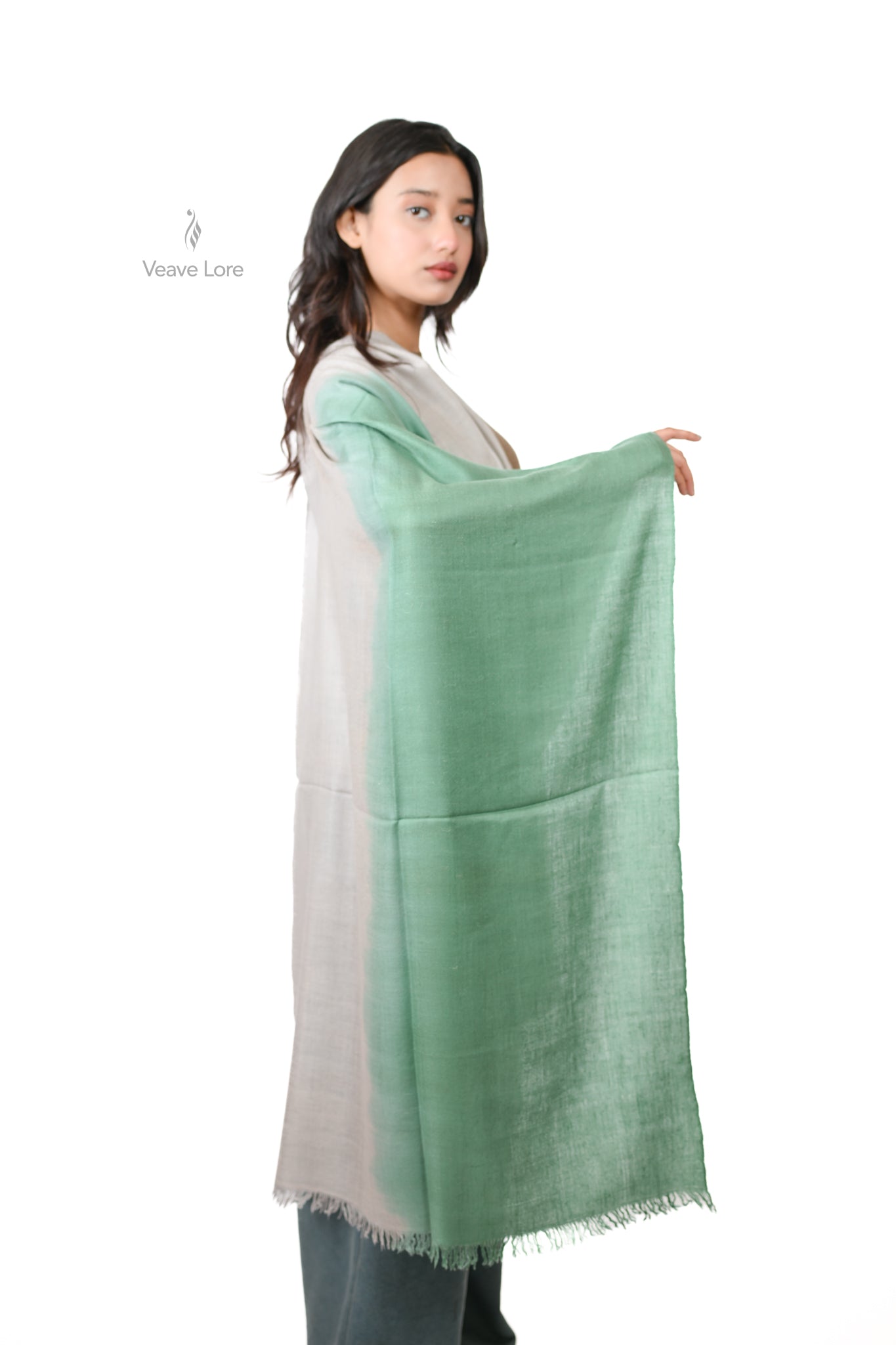 Sabz-e-Sahar Pashmina Stole