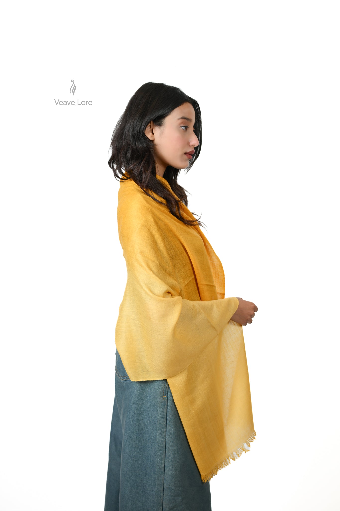 Aftaab-e-Zard Pashmina Stole