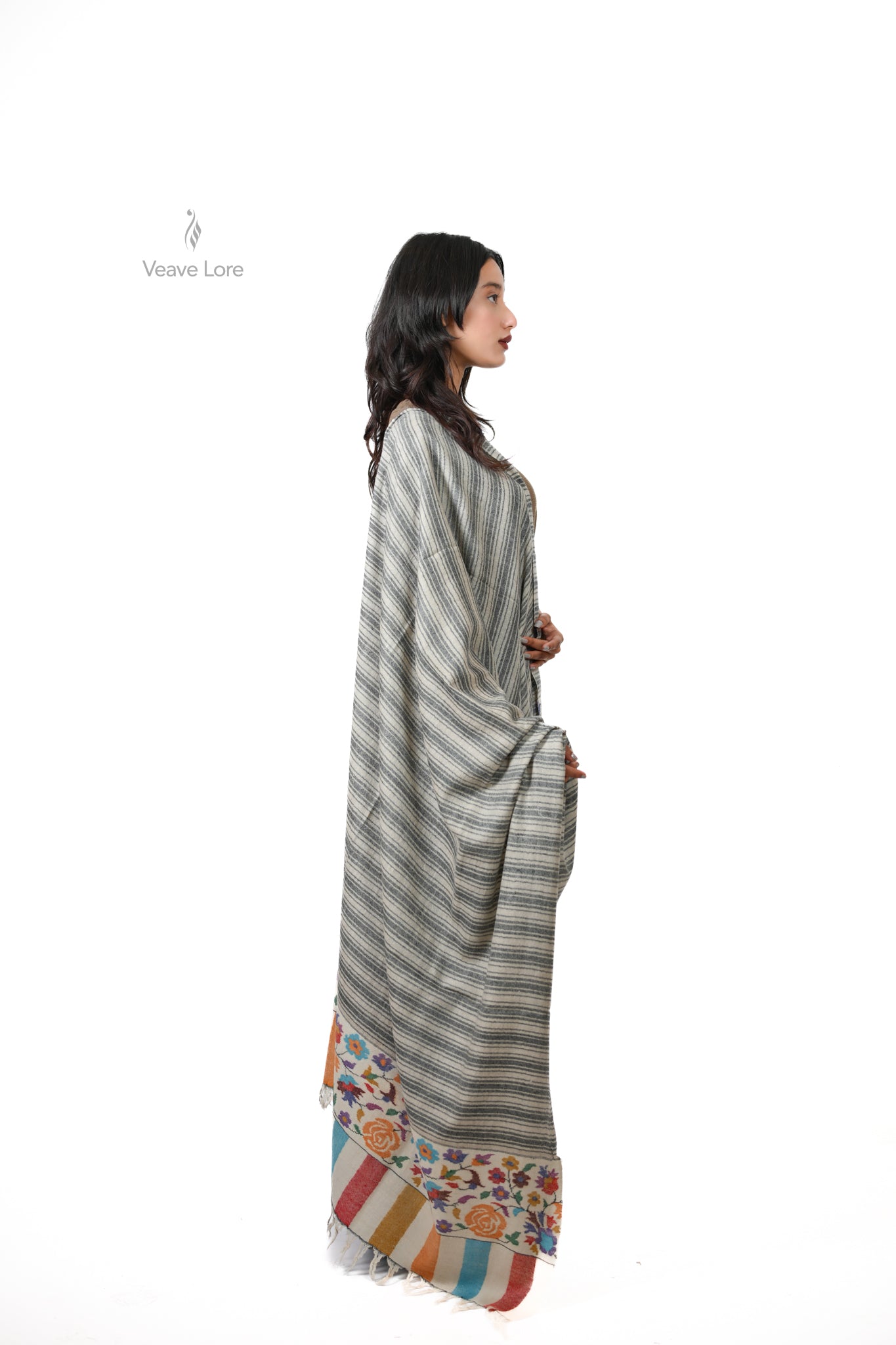 Sahar-o-Bahar — Dawn & Spring Pashmina Shawl