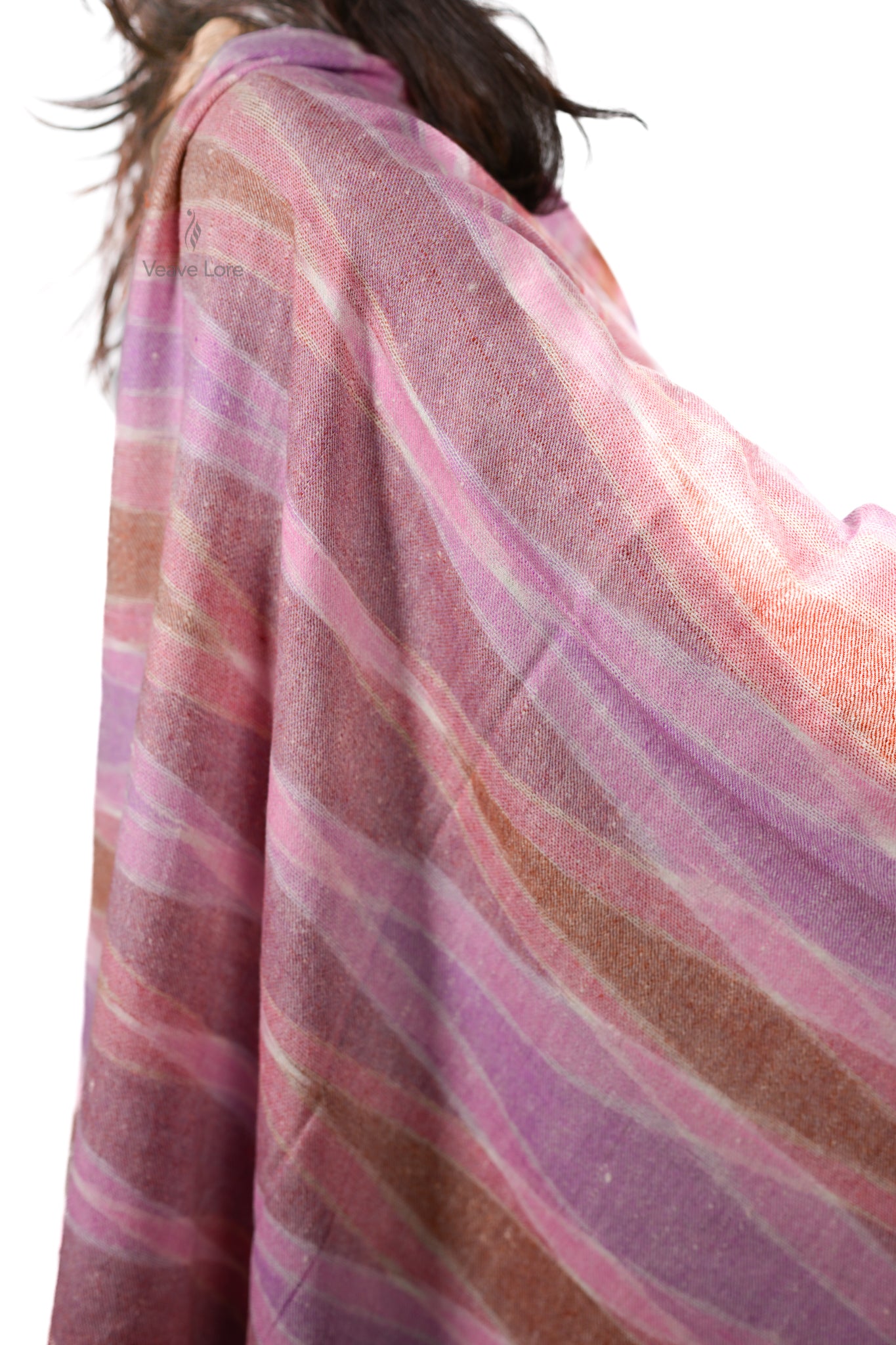 Gulabi-o-Shaam Pashmina Shawl