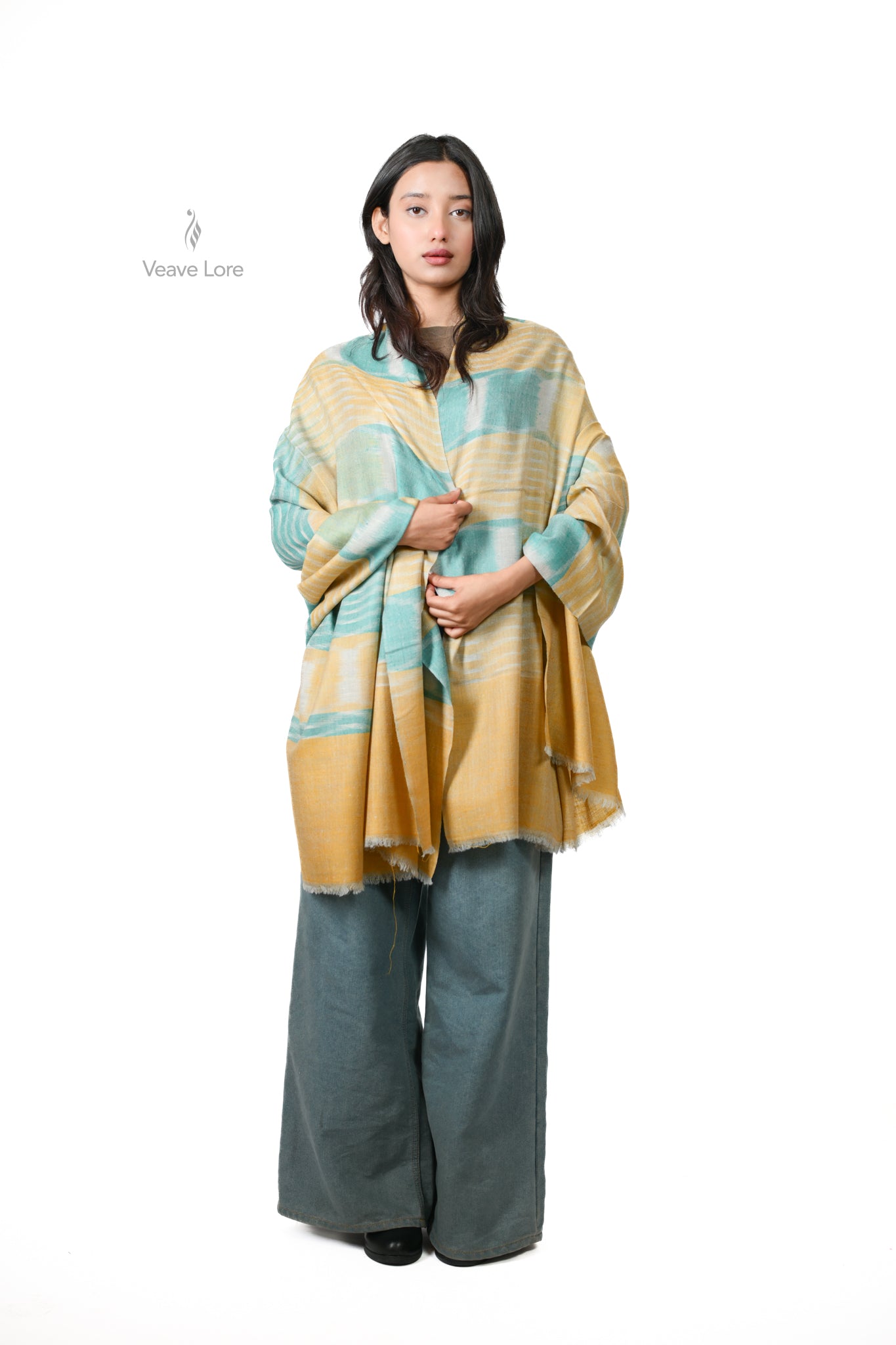 Zard-o-Darya Pashmina Shawl
