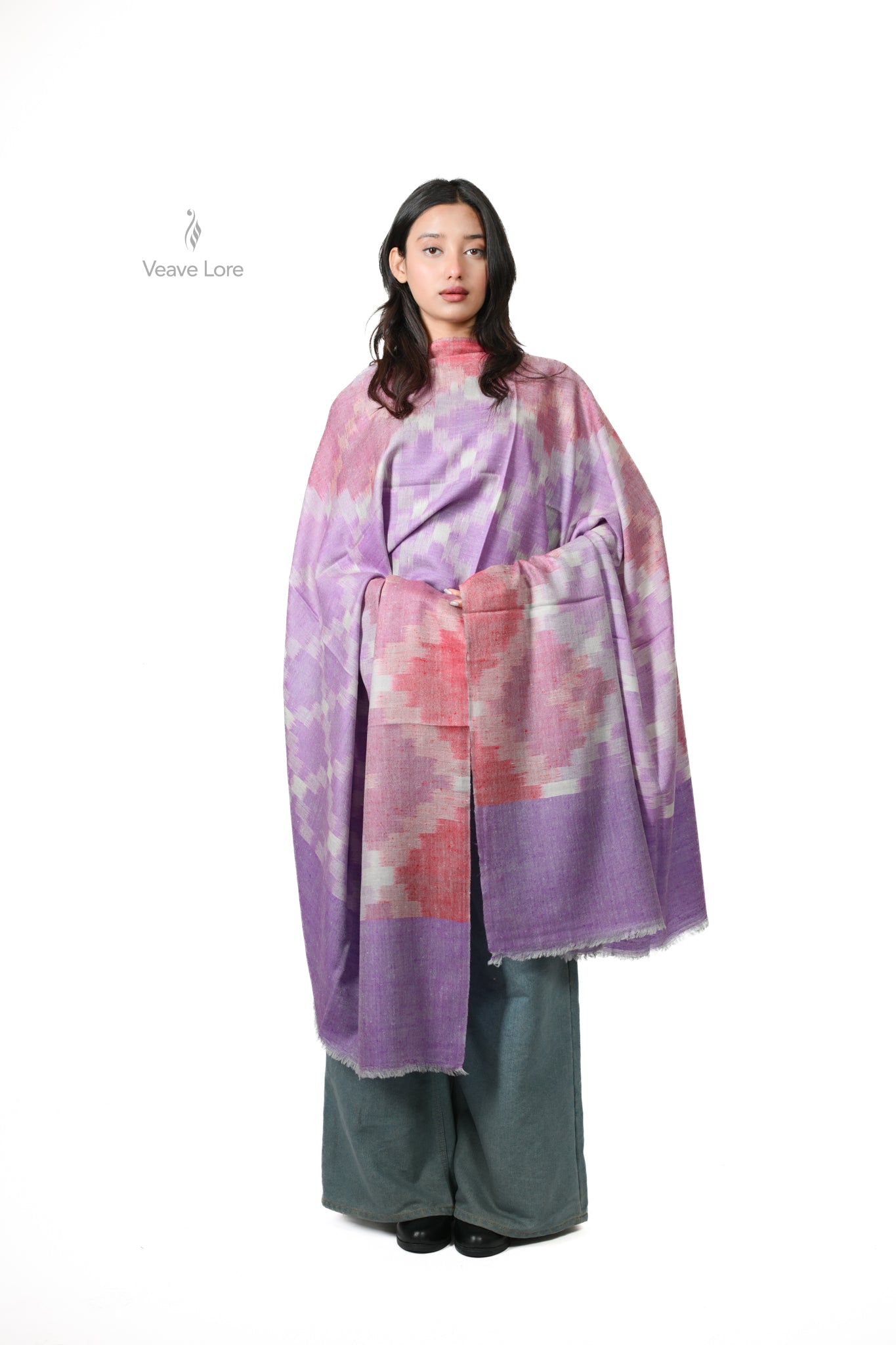 Arghwaan-e-Lahar Pashmina Shawl