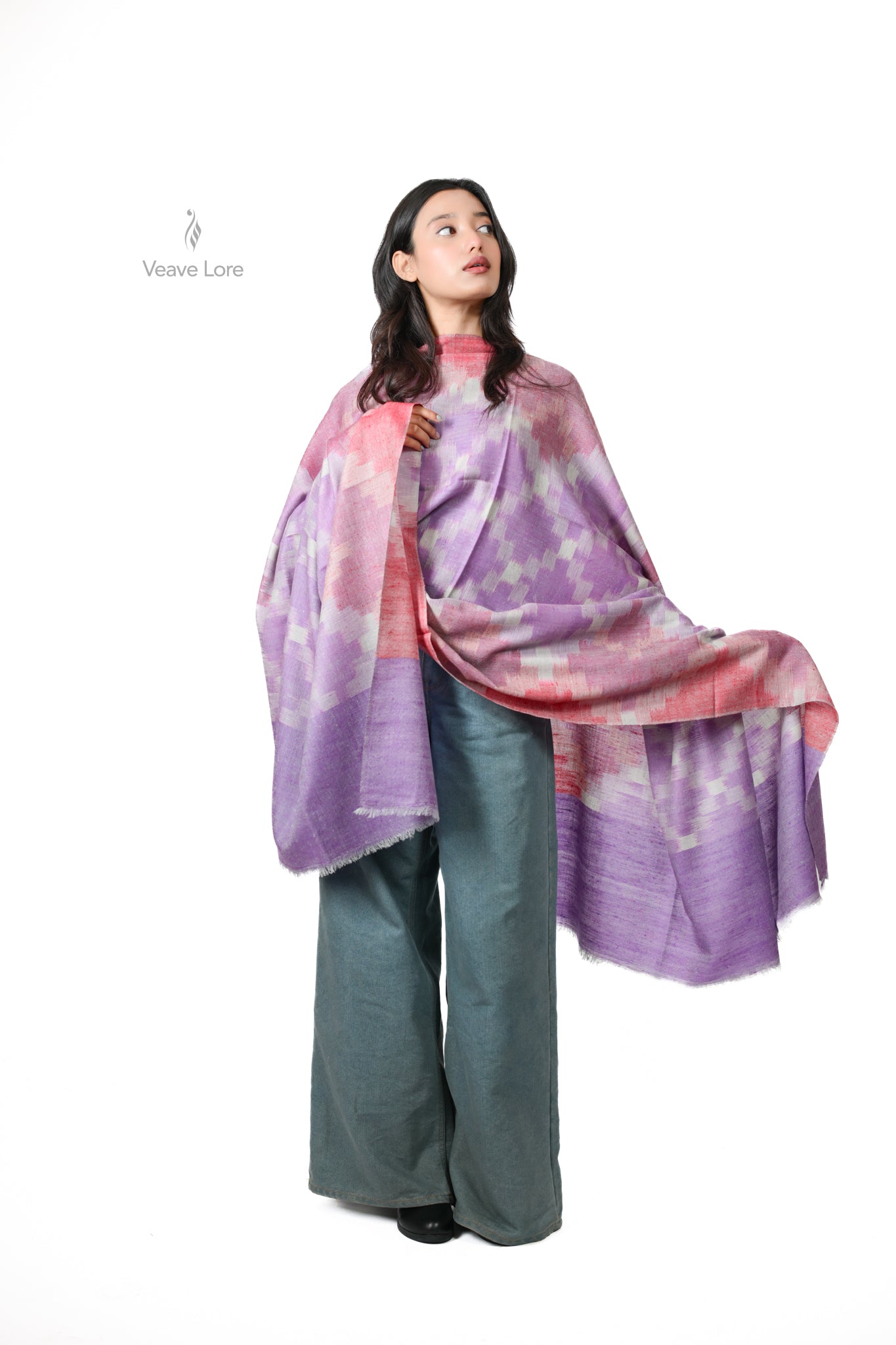 Arghwaan-e-Lahar Pashmina Shawl