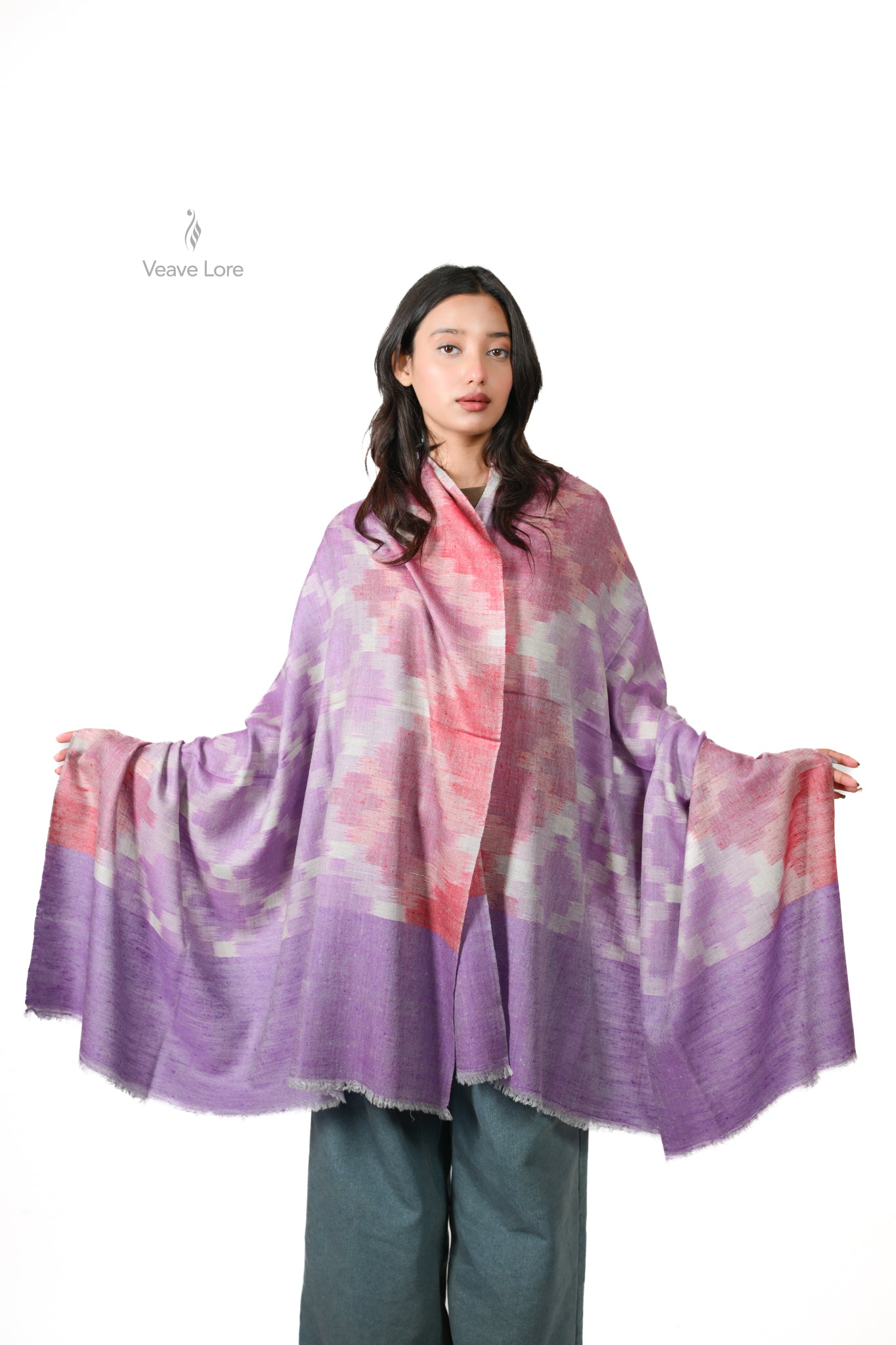 Arghwaan-e-Lahar Pashmina Shawl