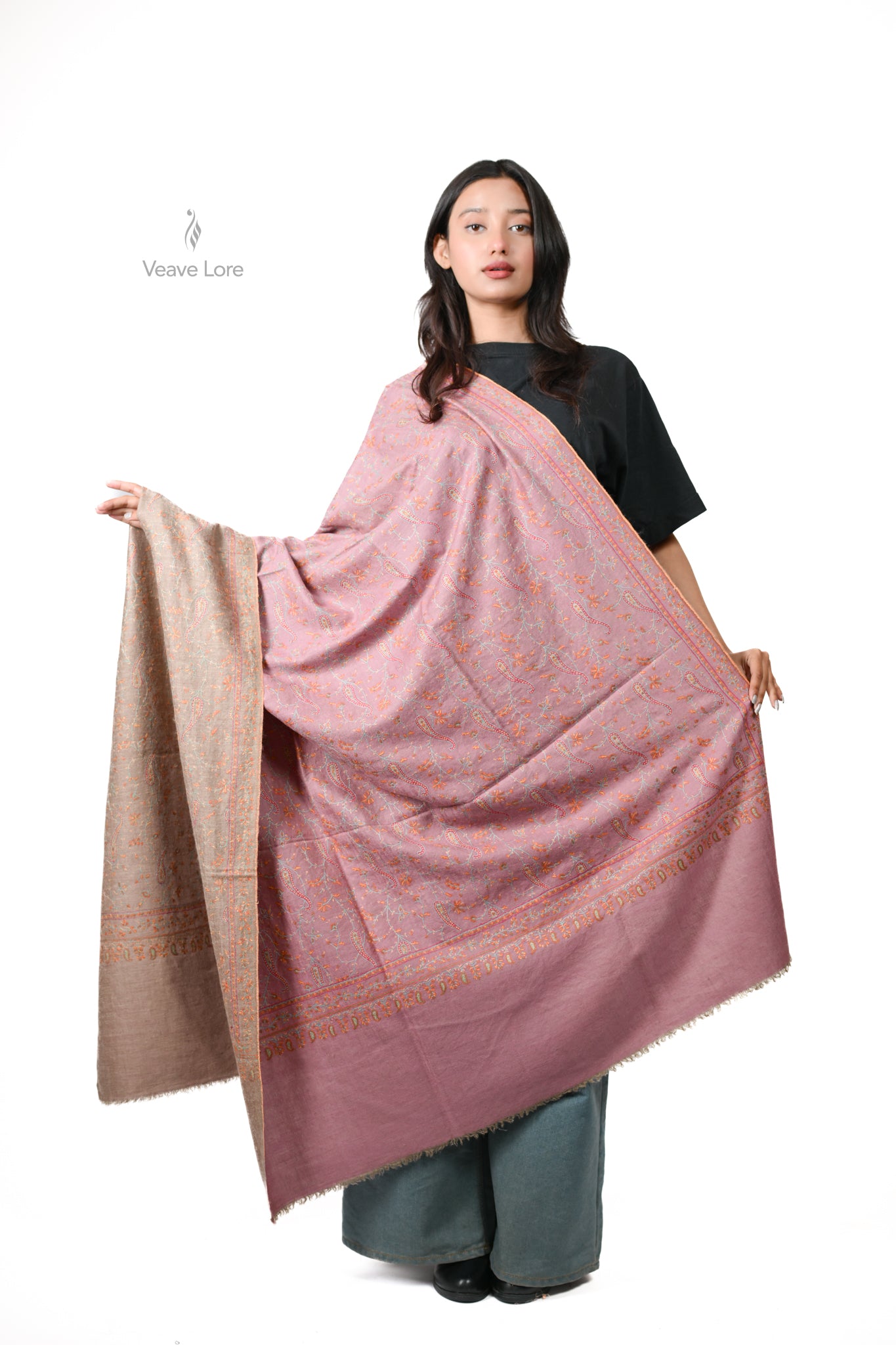 Sahar & Sand Pashmina Shawl