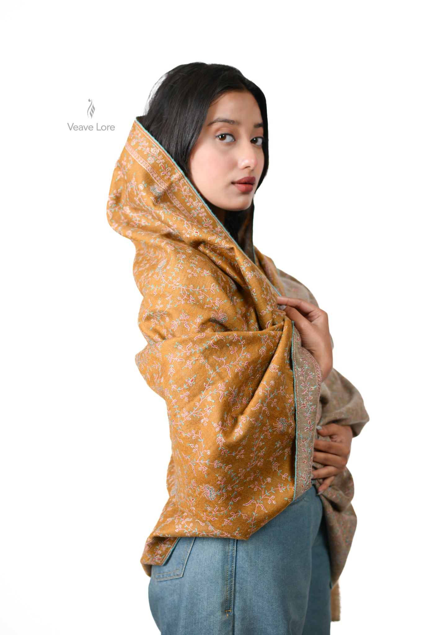 Honey & Khaak Pashmina Shawl