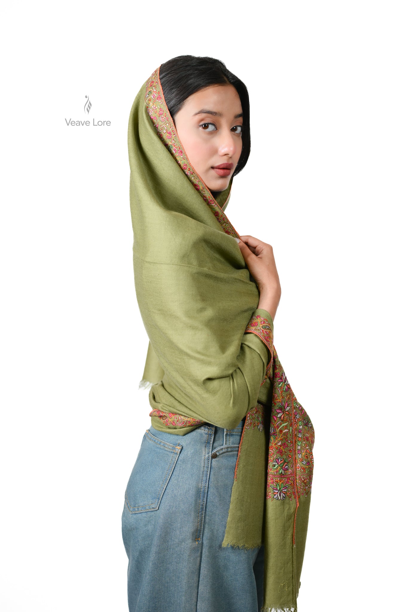Bagh-e-Bahar Palledar Pashmina Shawl