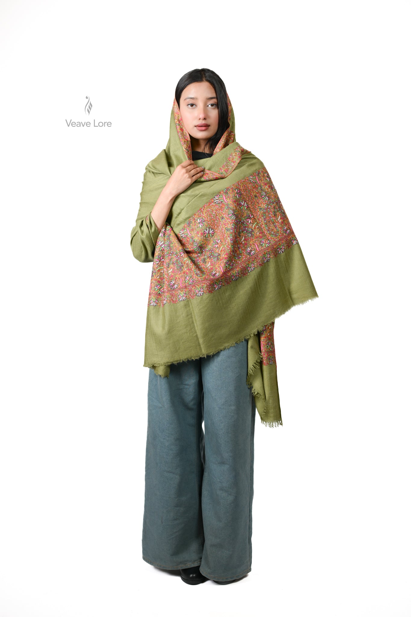 Bagh-e-Bahar Palledar Pashmina Shawl