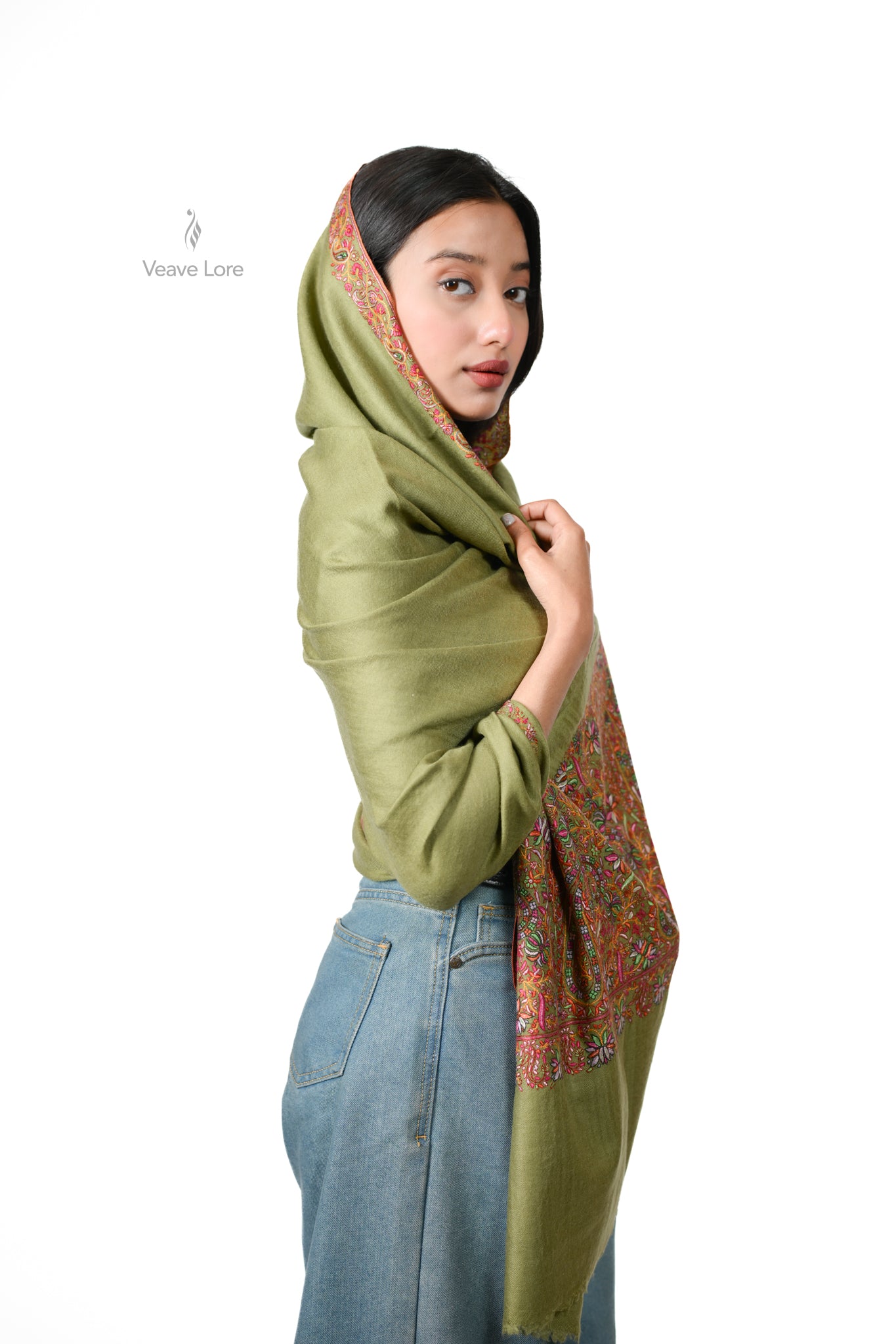 Bagh-e-Bahar Palledar Pashmina Shawl