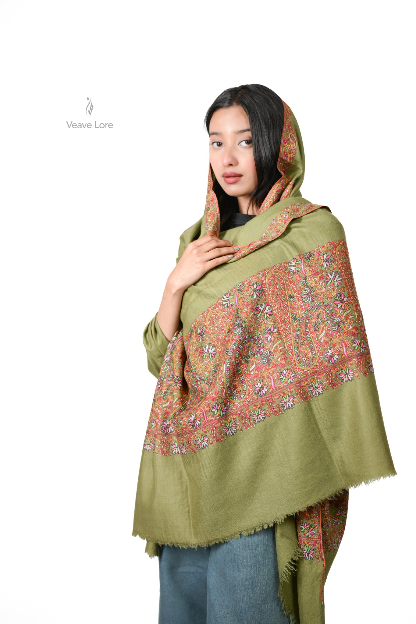 Bagh-e-Bahar Palledar Pashmina Shawl