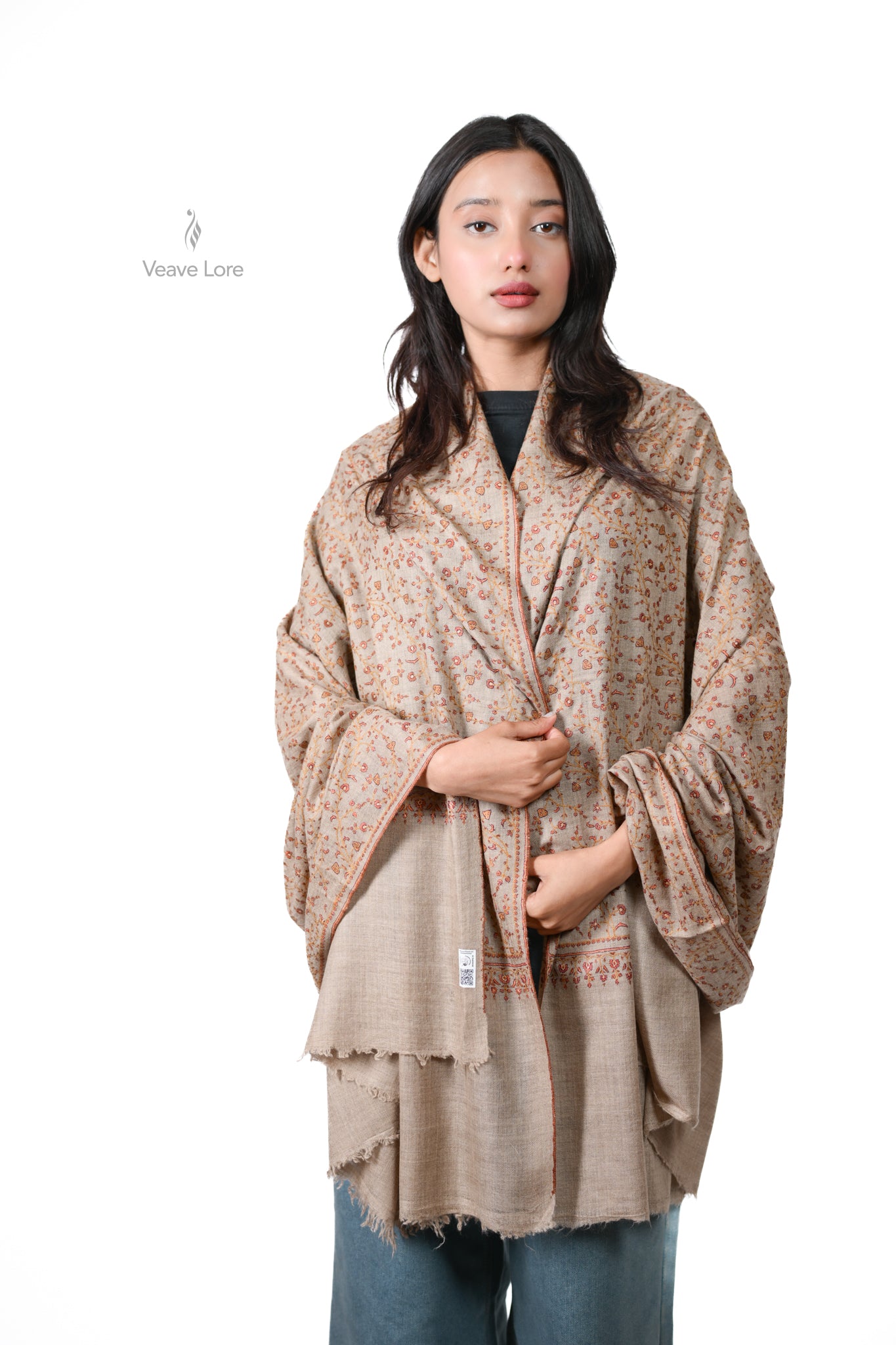 The Kaghaz Veil Pashmina Shawl