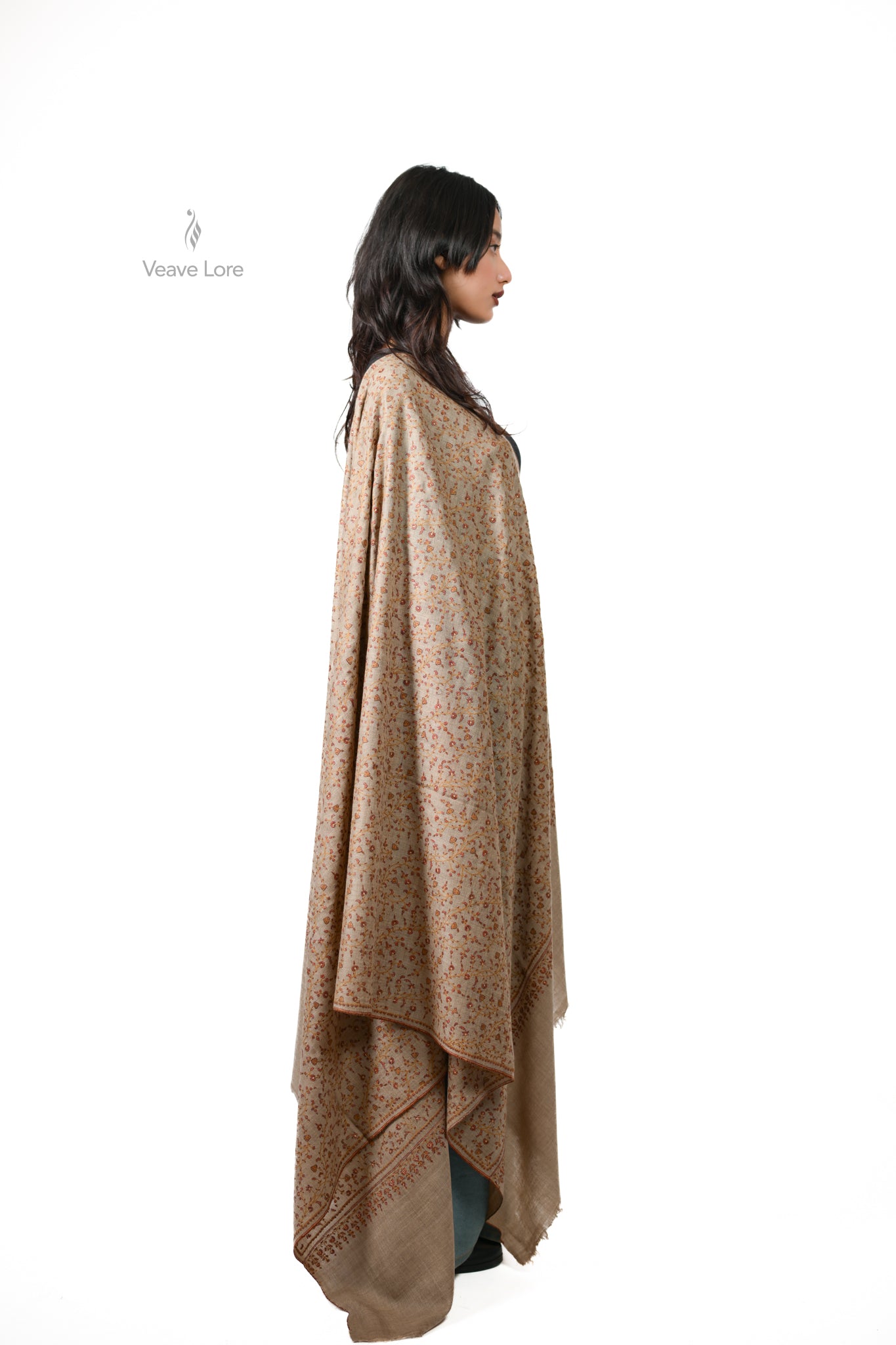 The Kaghaz Veil Pashmina Shawl