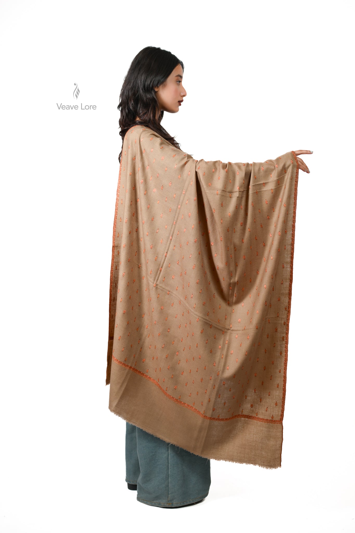 Gul-e-Sehra Pashmina Shawl