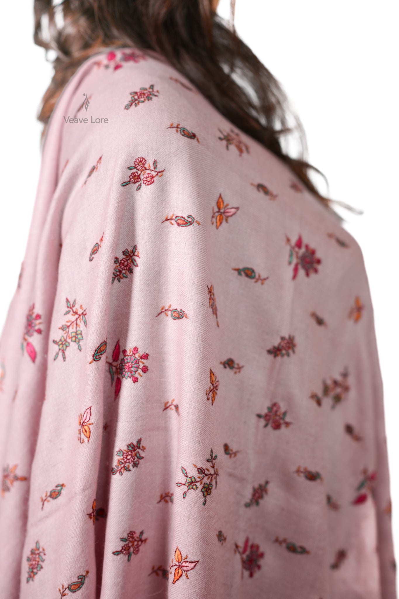 The Scattered Sozni Buti in Dawn Pink