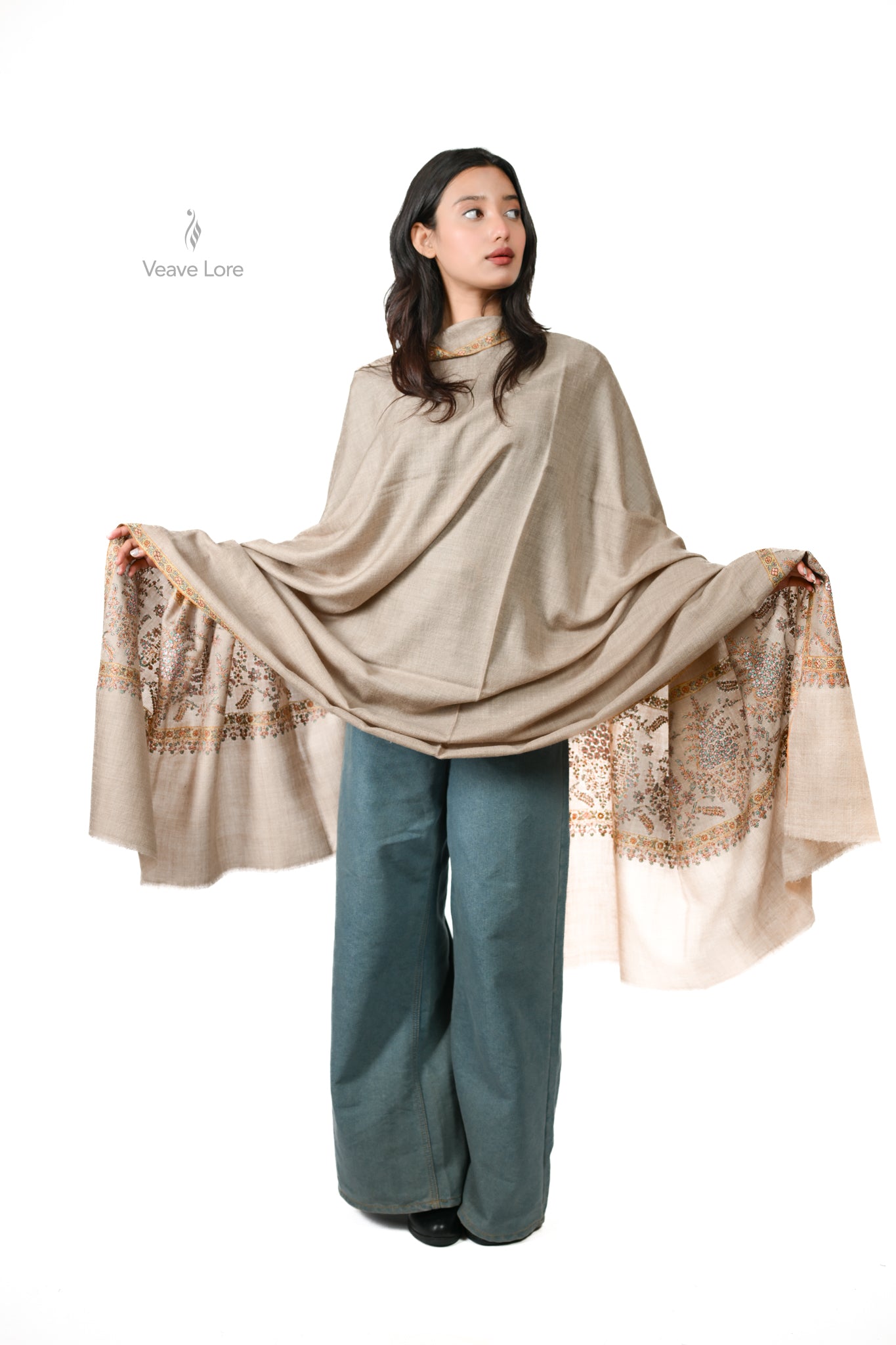 Khazana-e-Naqsh Palledar Pashmina Shawl