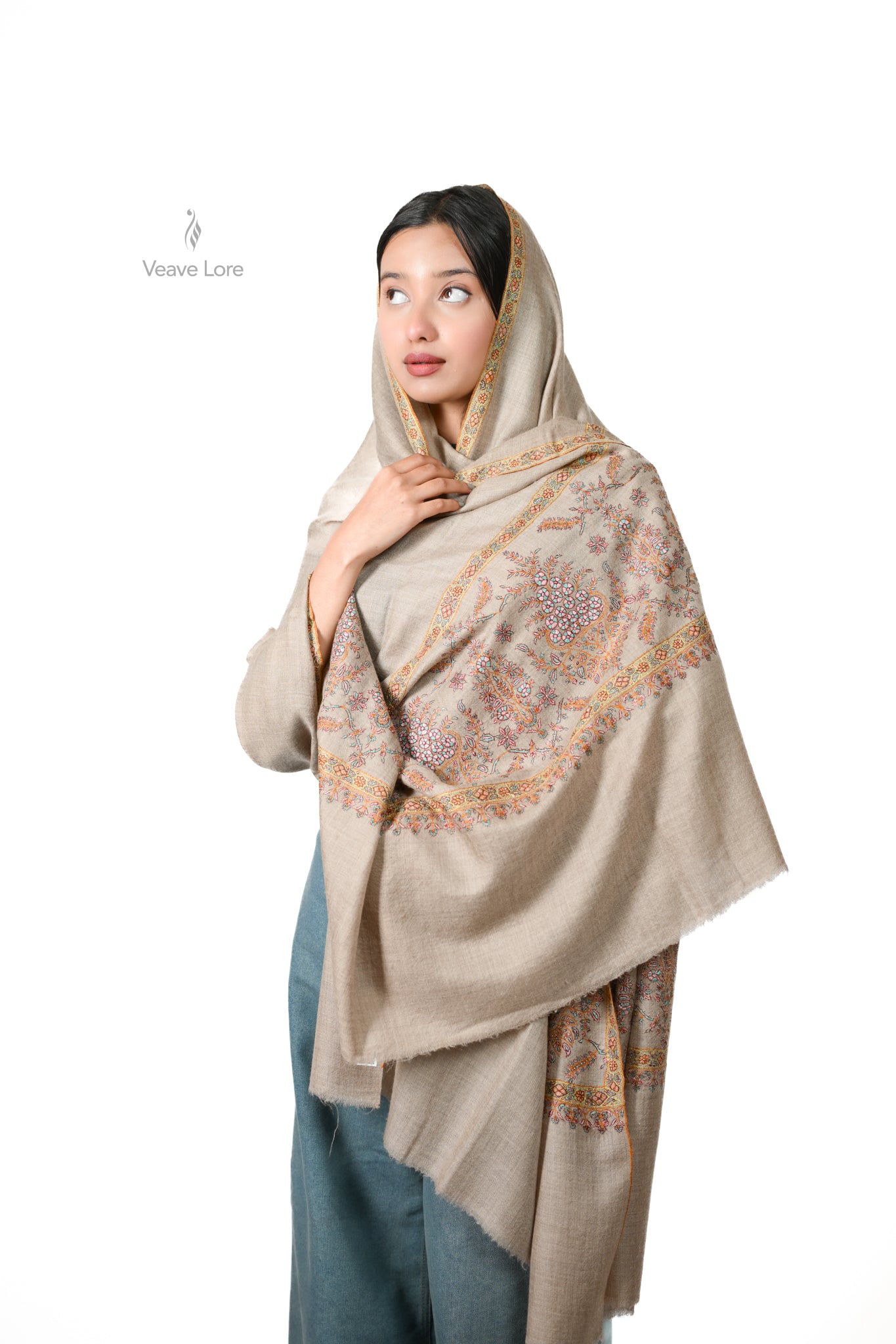 Khazana-e-Naqsh Palledar Pashmina Shawl