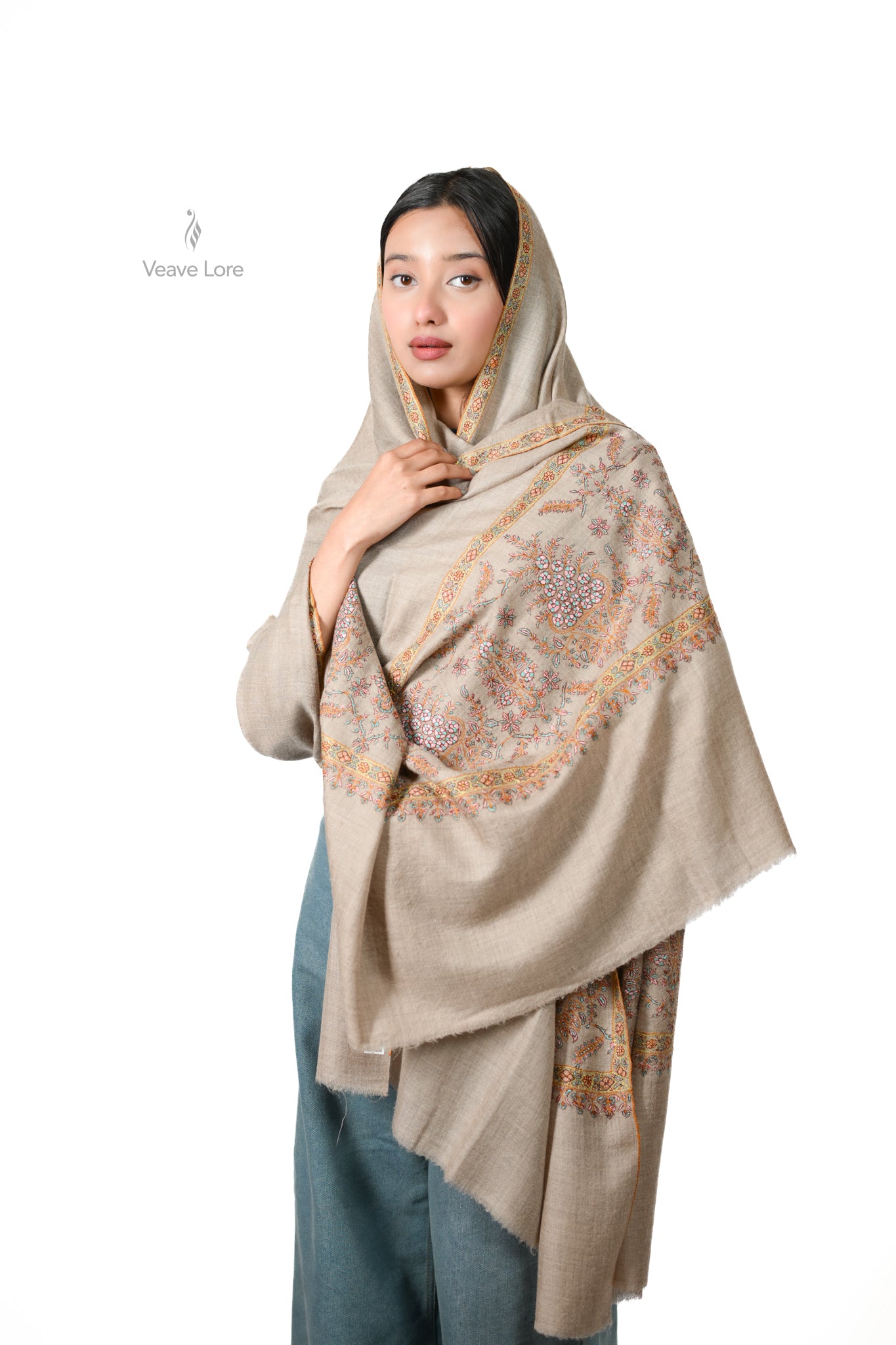Khazana-e-Naqsh Palledar Pashmina Shawl