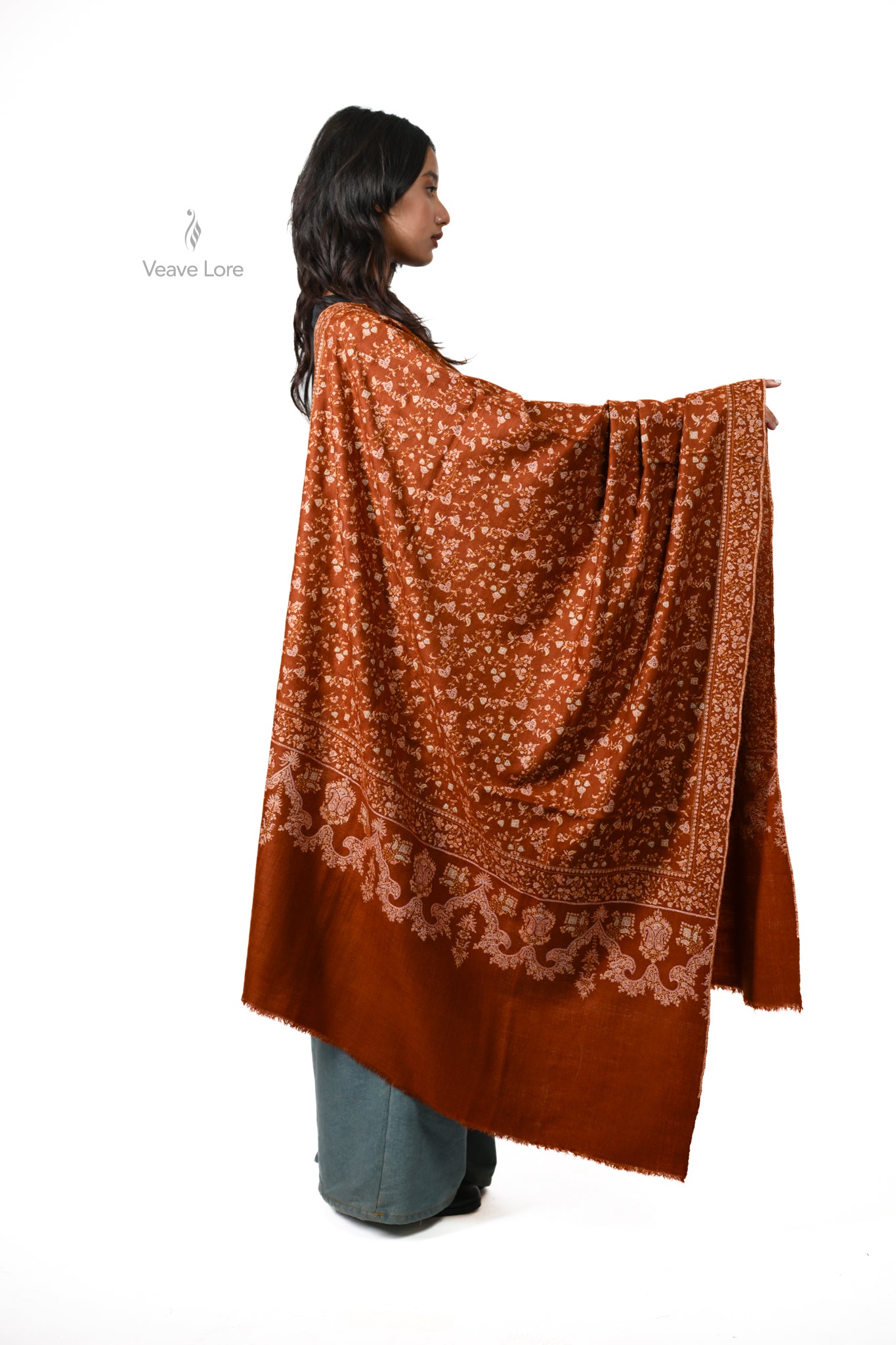 Anar & Pearl Pashmina Shawl