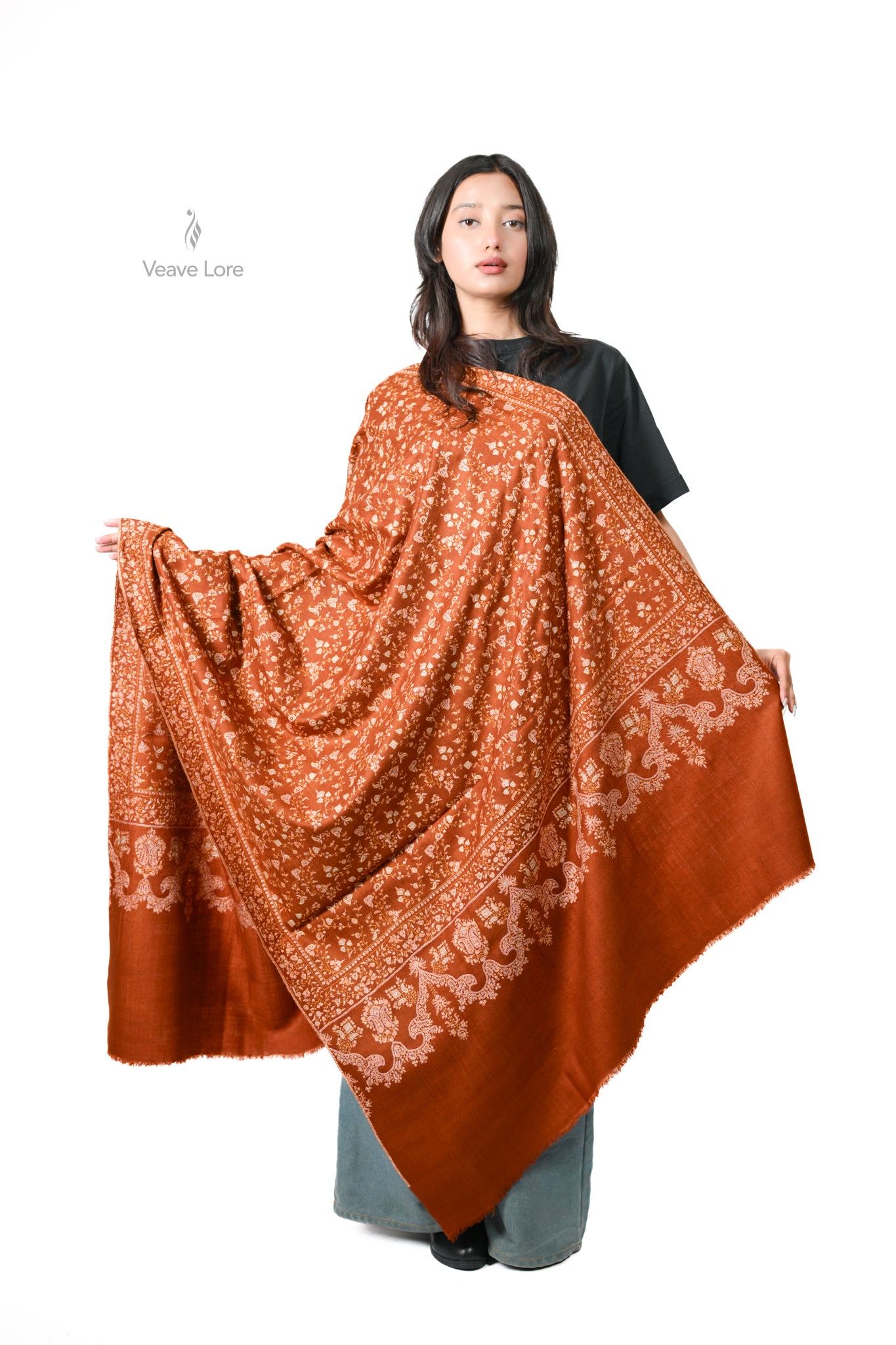 Anar & Pearl Pashmina Shawl