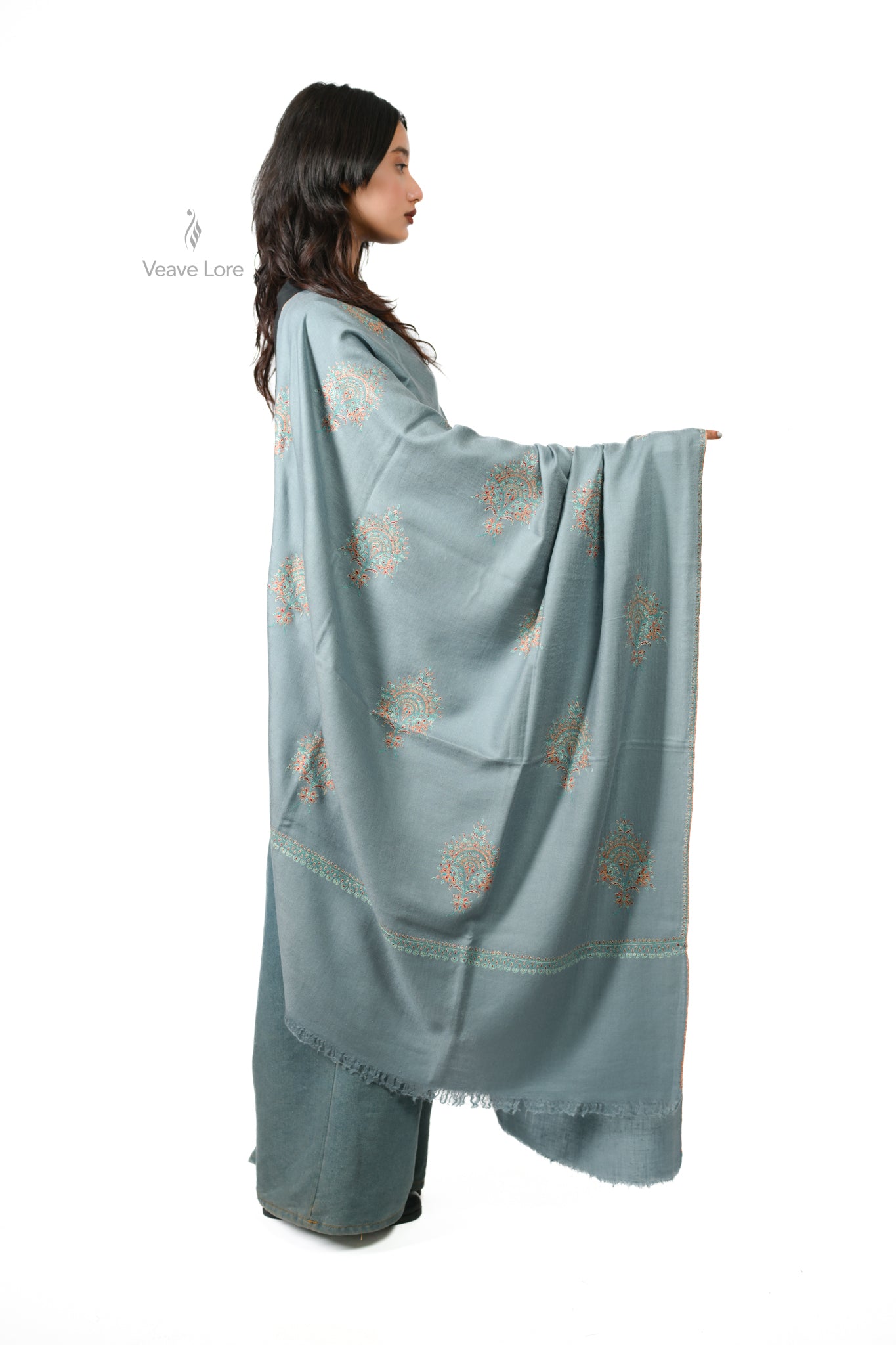 Naqsh-e-Aasmaan Pashmina Shawl
