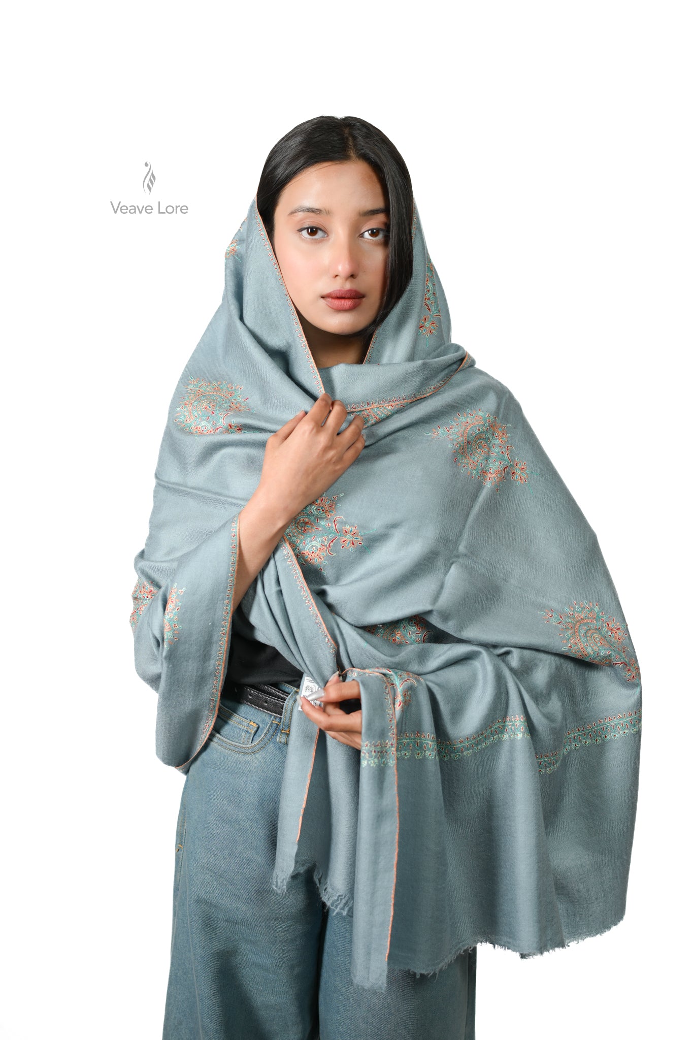 Naqsh-e-Aasmaan Pashmina Shawl
