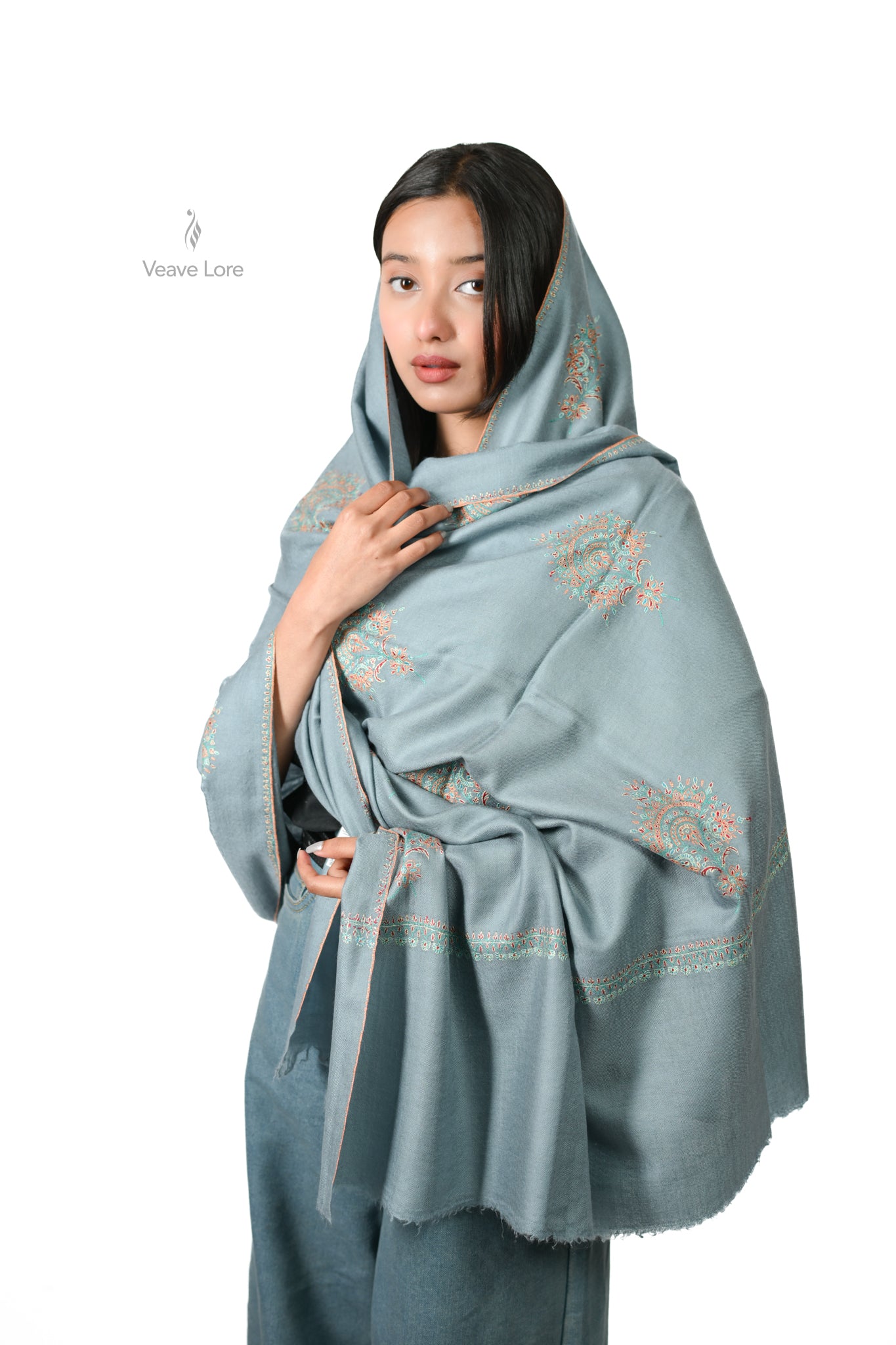 Naqsh-e-Aasmaan Pashmina Shawl