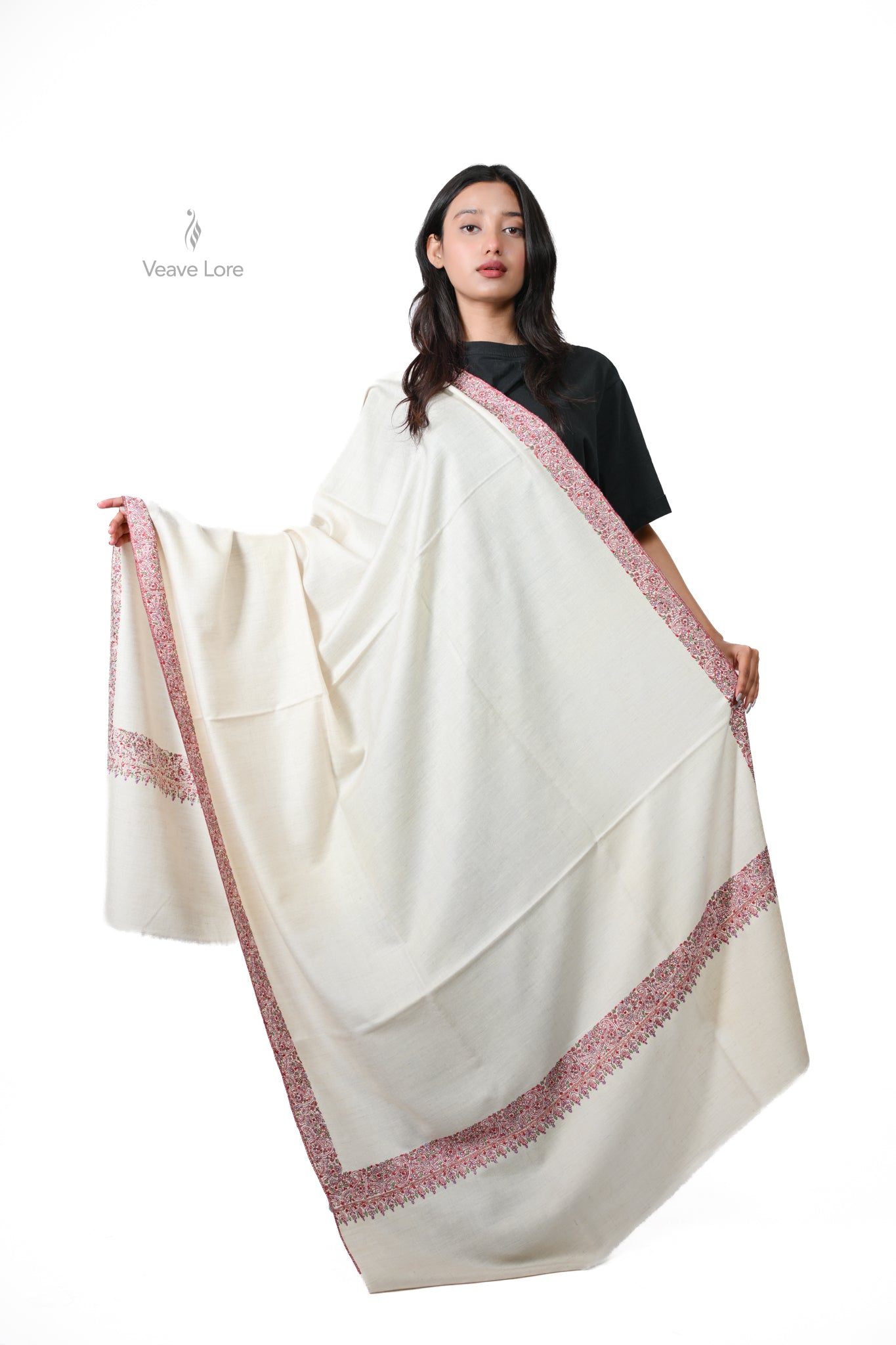 Daaman-e-Yaqut Pashmina Shawl