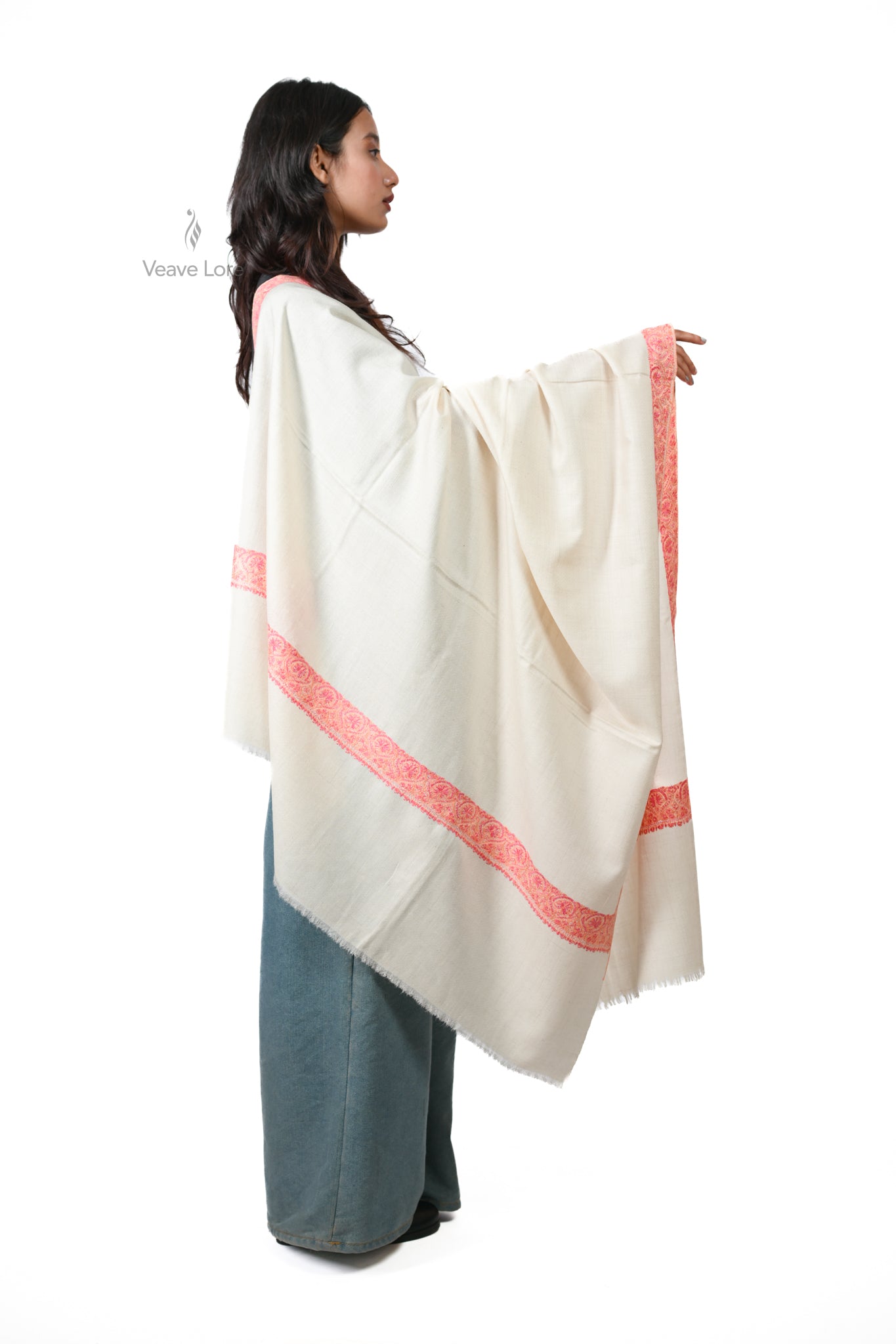Subh-e-Marjan Pashmina Shawl
