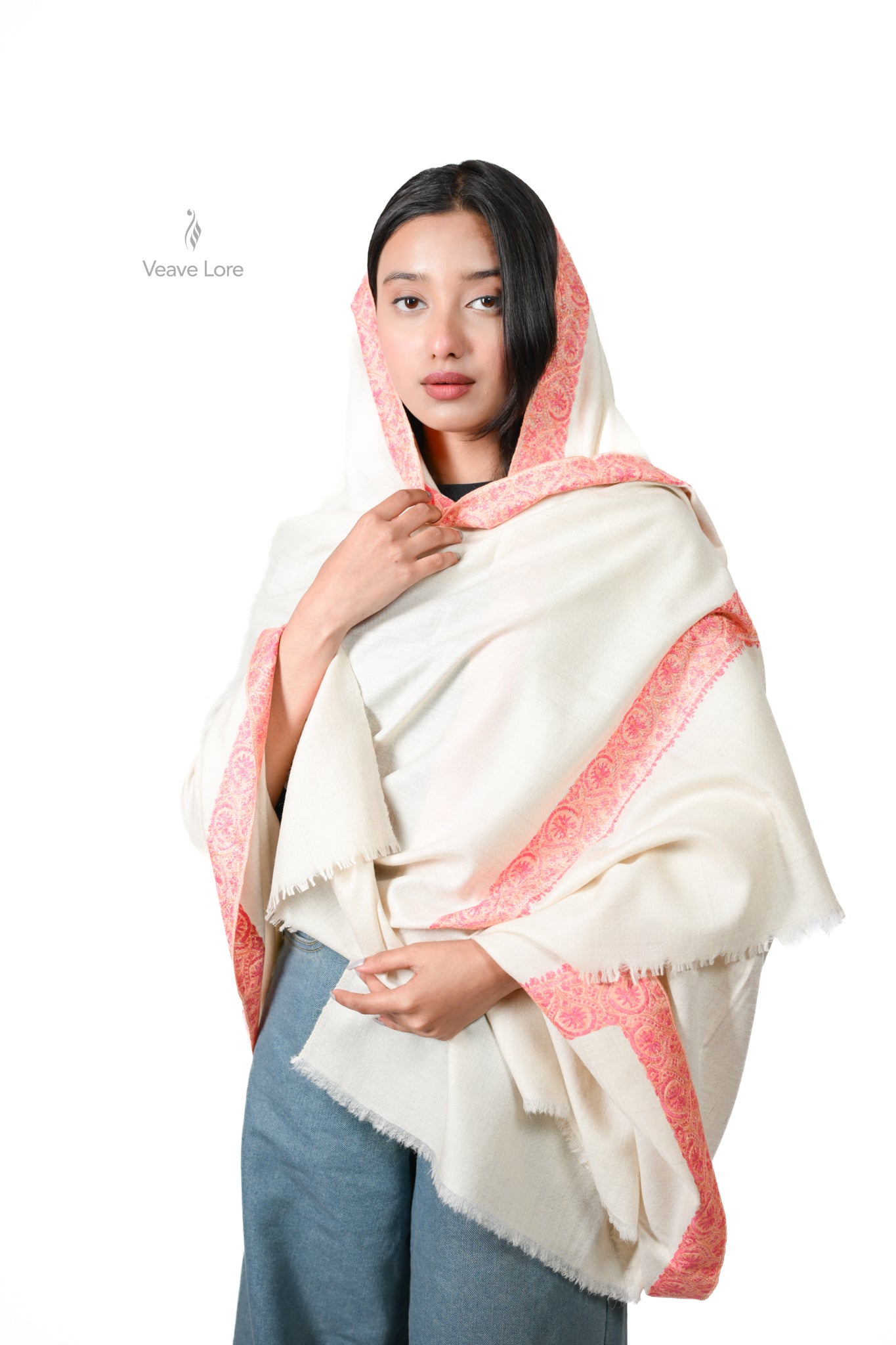 Subh-e-Marjan Pashmina Shawl