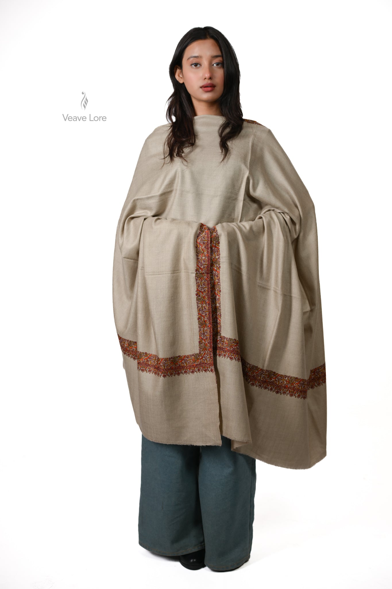 Khizan-e-Chinar Pashmina Shawl