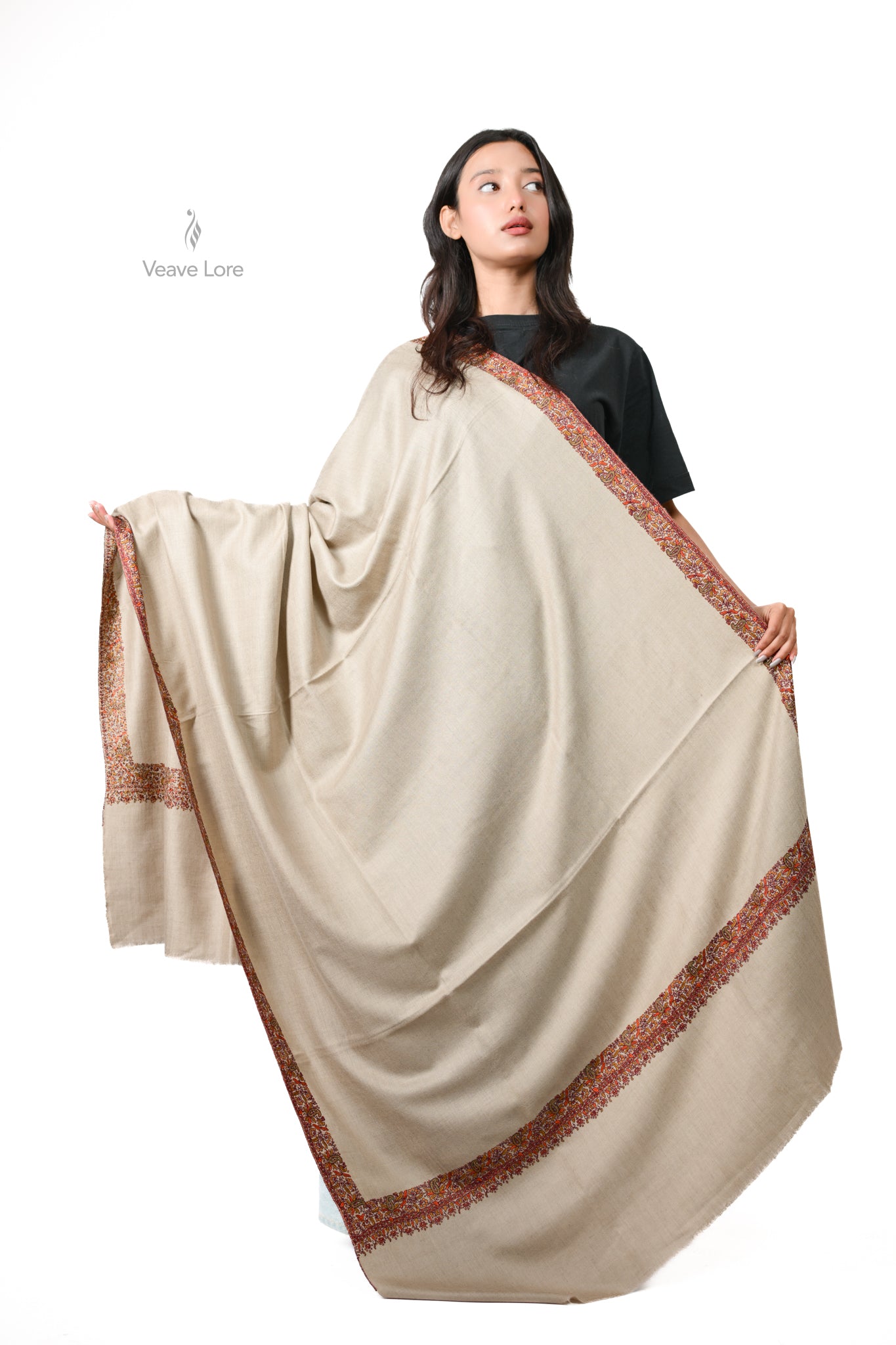 Khizan-e-Chinar Pashmina Shawl