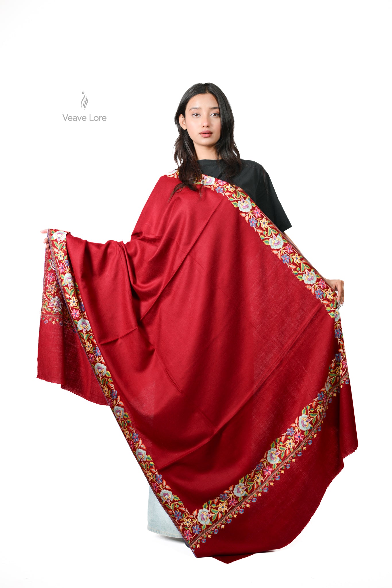 Atish-o-Aab Pashmina Shawl