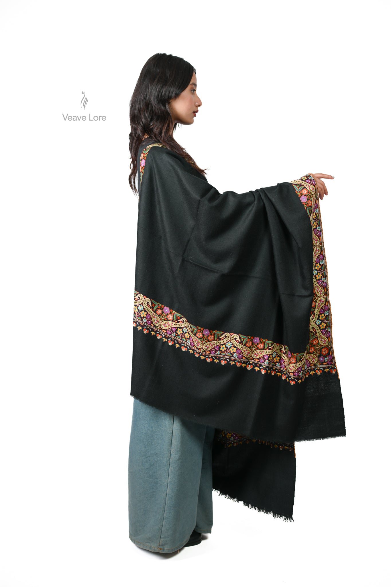 Shab-e-Zar Pashmina Shawl
