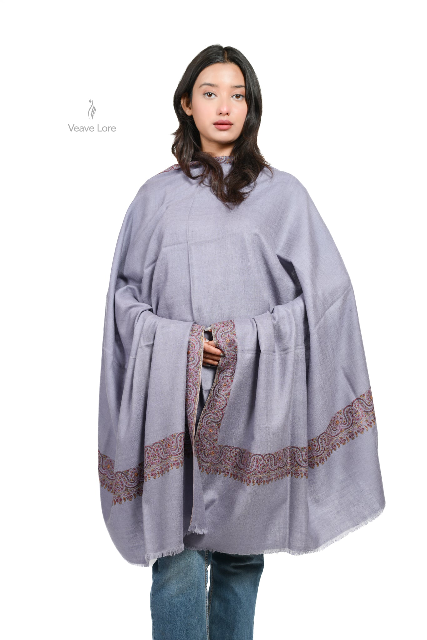 Aab-e-Banafsha Pashmina Shawl