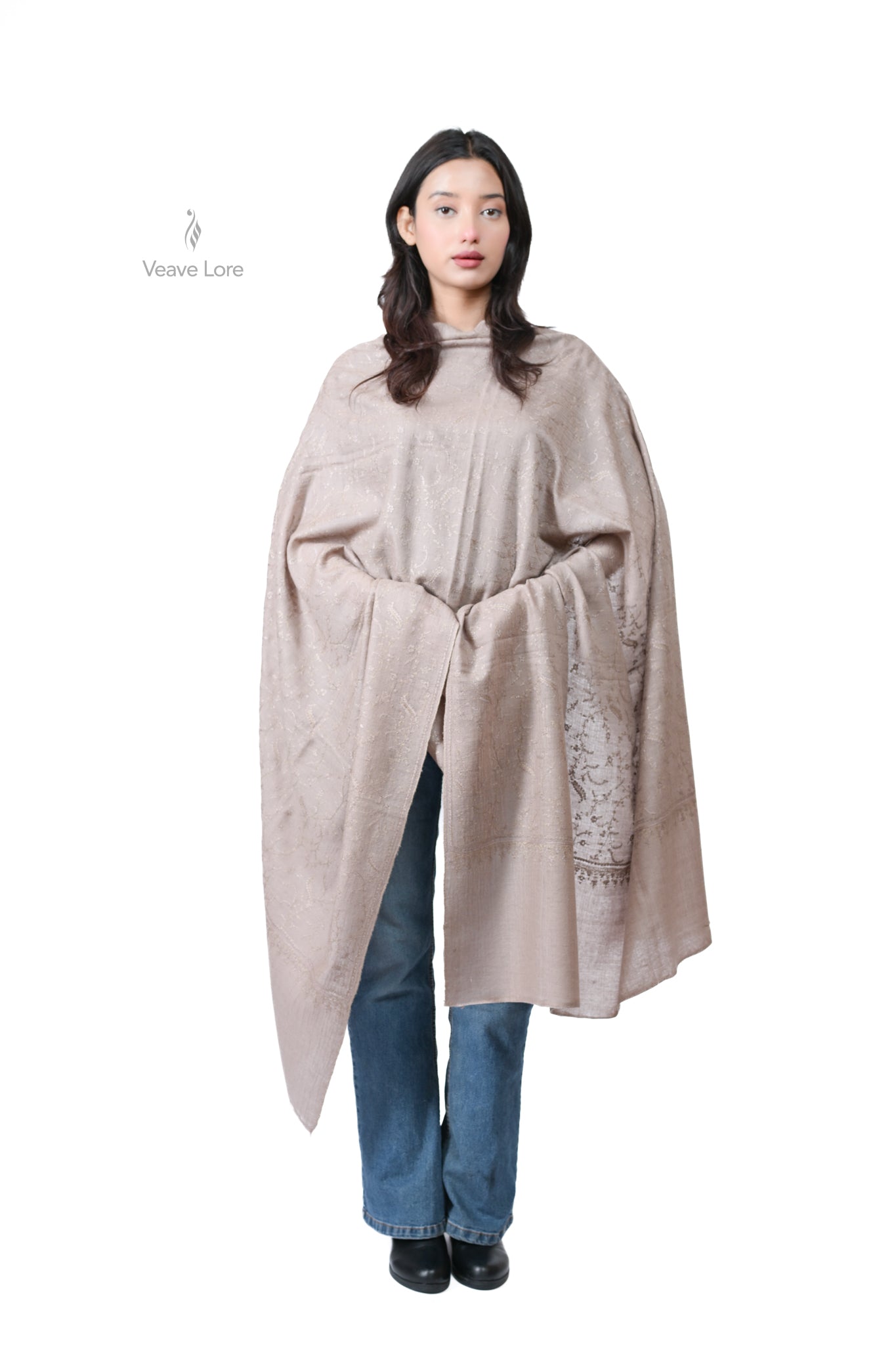 Naseem & Ivory Pashmina Shawl